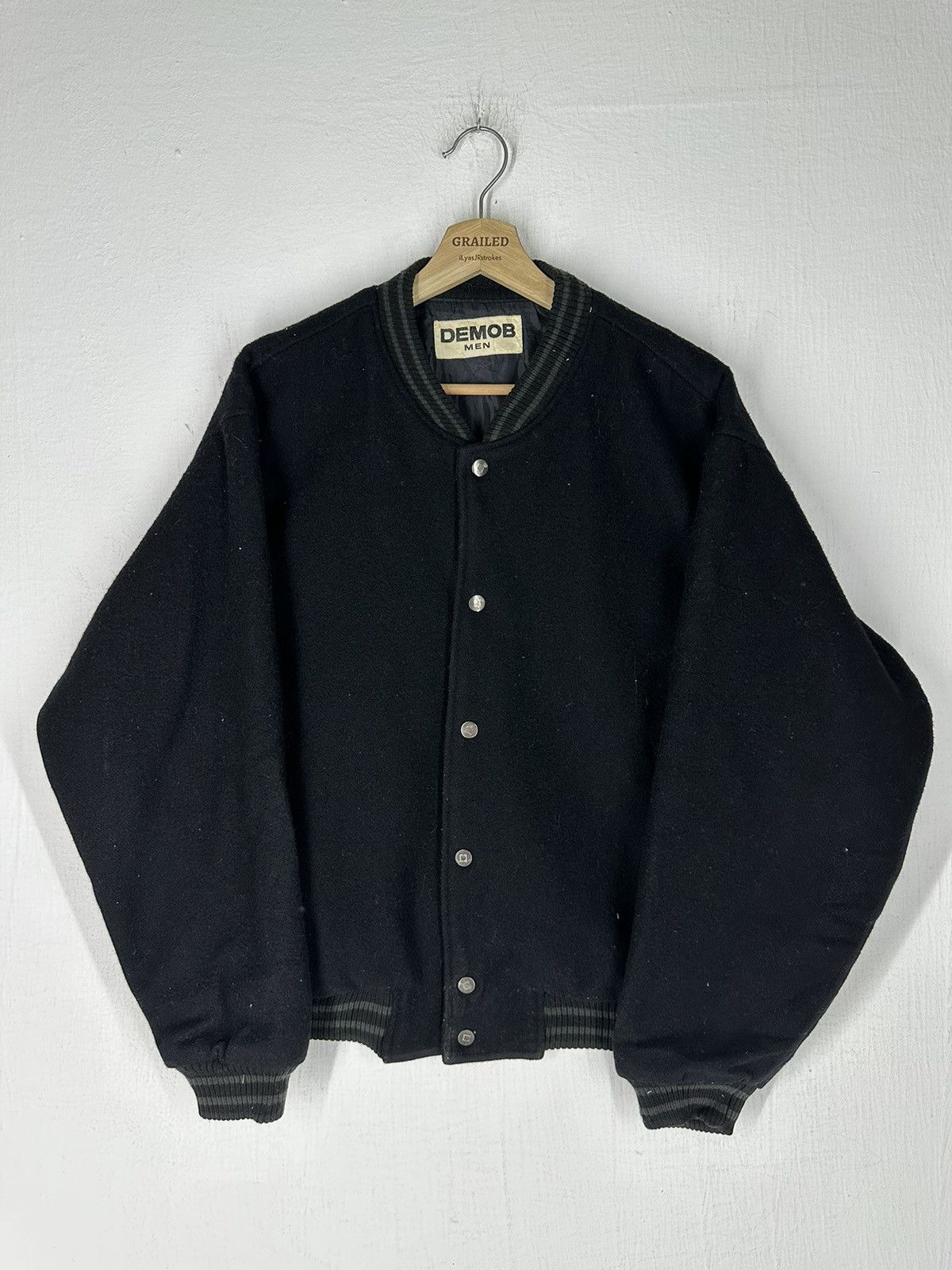Japanese Brand × Vintage Vintage Demob Men Alternative Clothing Wool Jacket Size US L / EU 52-54 / 3 - 2 Thumbnail