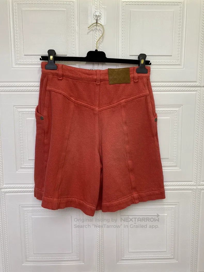 Chanel Chanel Red old denim shorts Size 42" / US 20 - 3 Thumbnail