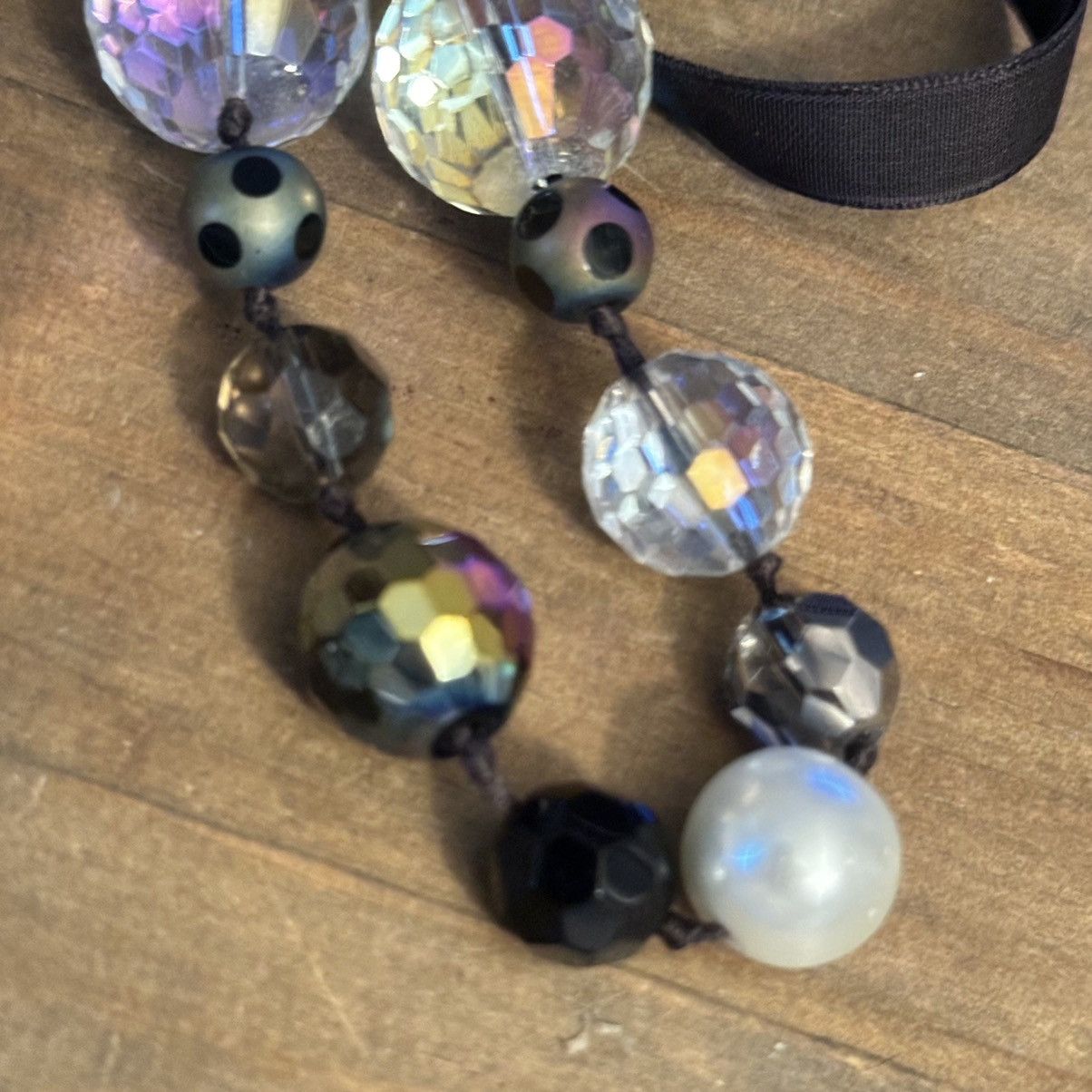 Other Cookie Lee assorted chunky bead adjustable ribbon necklace Size ONE SIZE - 7 Thumbnail