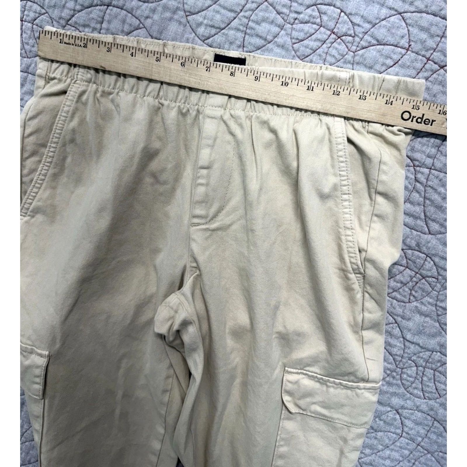 Gap GAP Pant Cargo Twill Tan Tapered Straight Women's Size Small Size 28" / US 6 / IT 42 - 5 Thumbnail