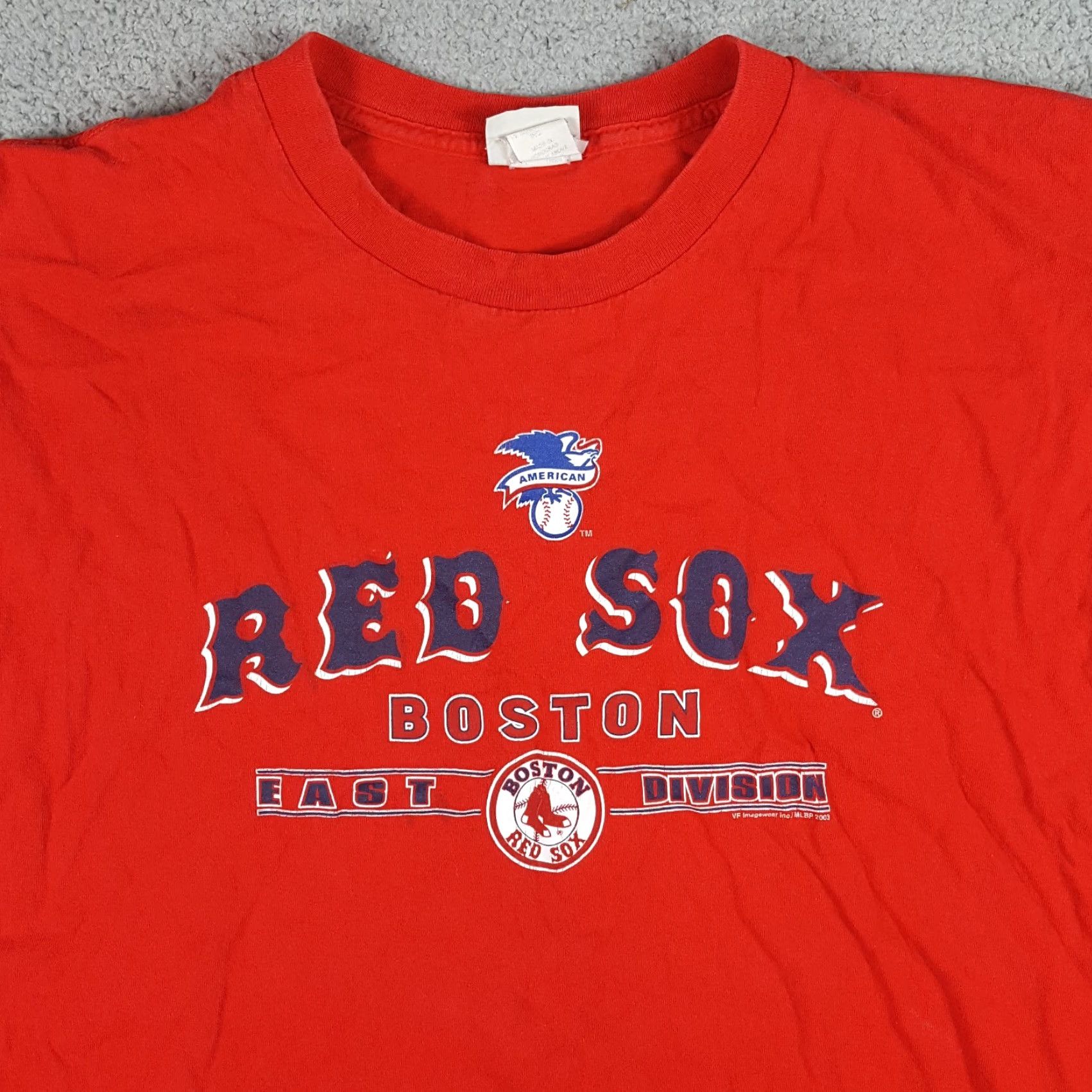 MLB VINTAGE Boston Red Sox MLB Baseball Tank T-Shirt Men’s 2XL Red Sleeveless Y2K Retro Sports Size US XXL / EU 58 / 5 - 2 Thumbnail