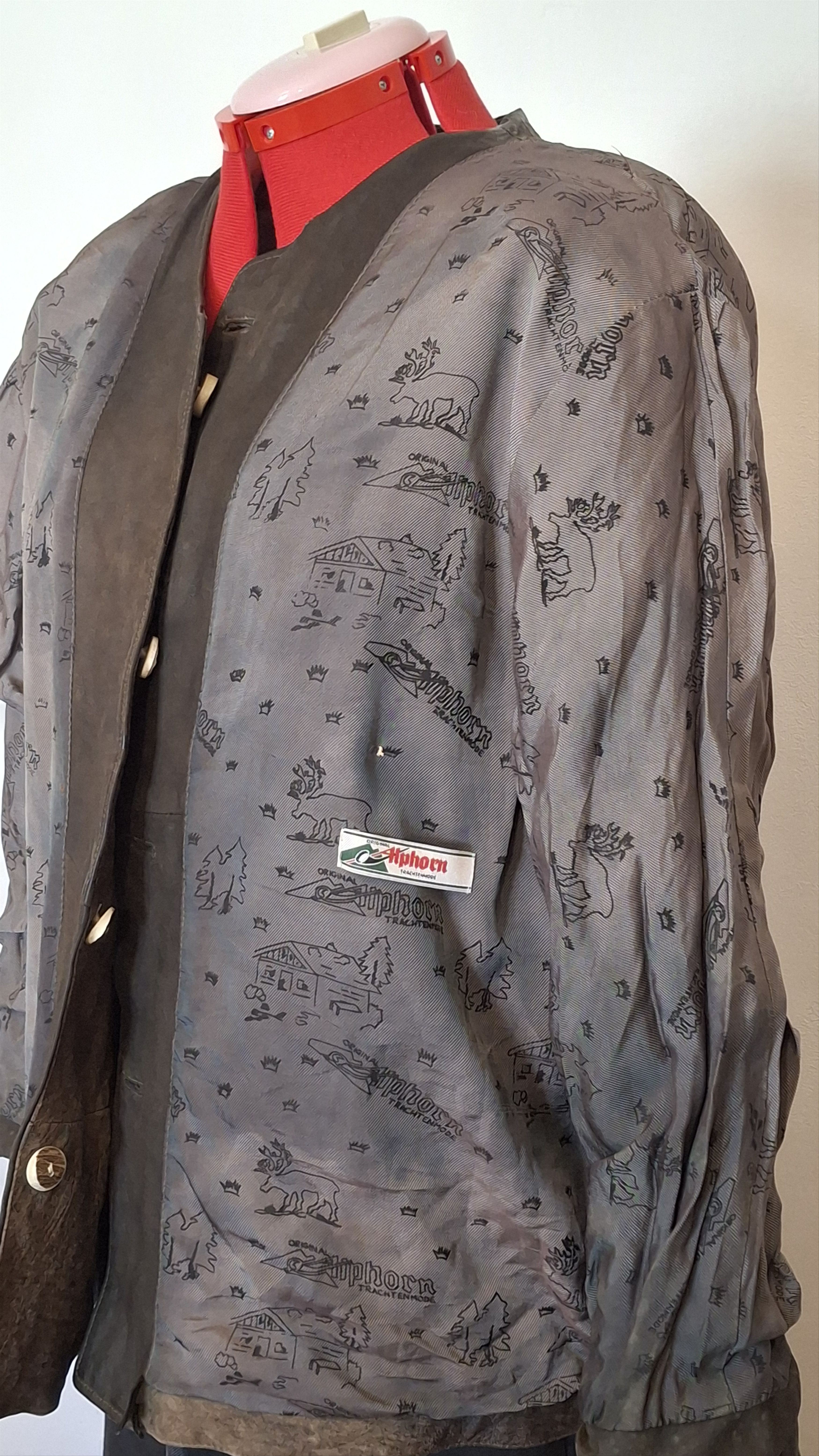 Vintage Vintage Alphorn Lambskin Jacket — Soft & Supple 44(L) Size L / US 10 / IT 46 - 13 Thumbnail