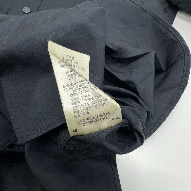 Burberry Burberry Embroidered Pattern Long Sleeve Shirt 0079 Size US S / EU 44-46 / 1 - 1 Thumbnail