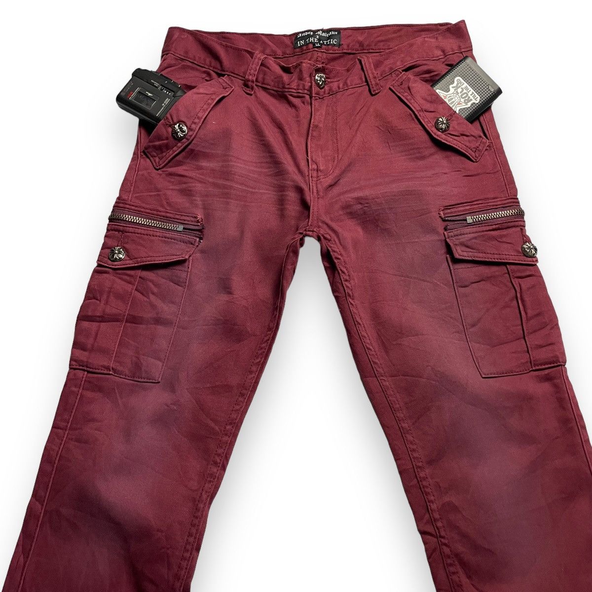 20471120 × Beauty Beast × In The Attic 🇯🇵 IN THE ATTIC x ANDRE MALRAUR CARGO PANTS Size US 31 - 3 Thumbnail
