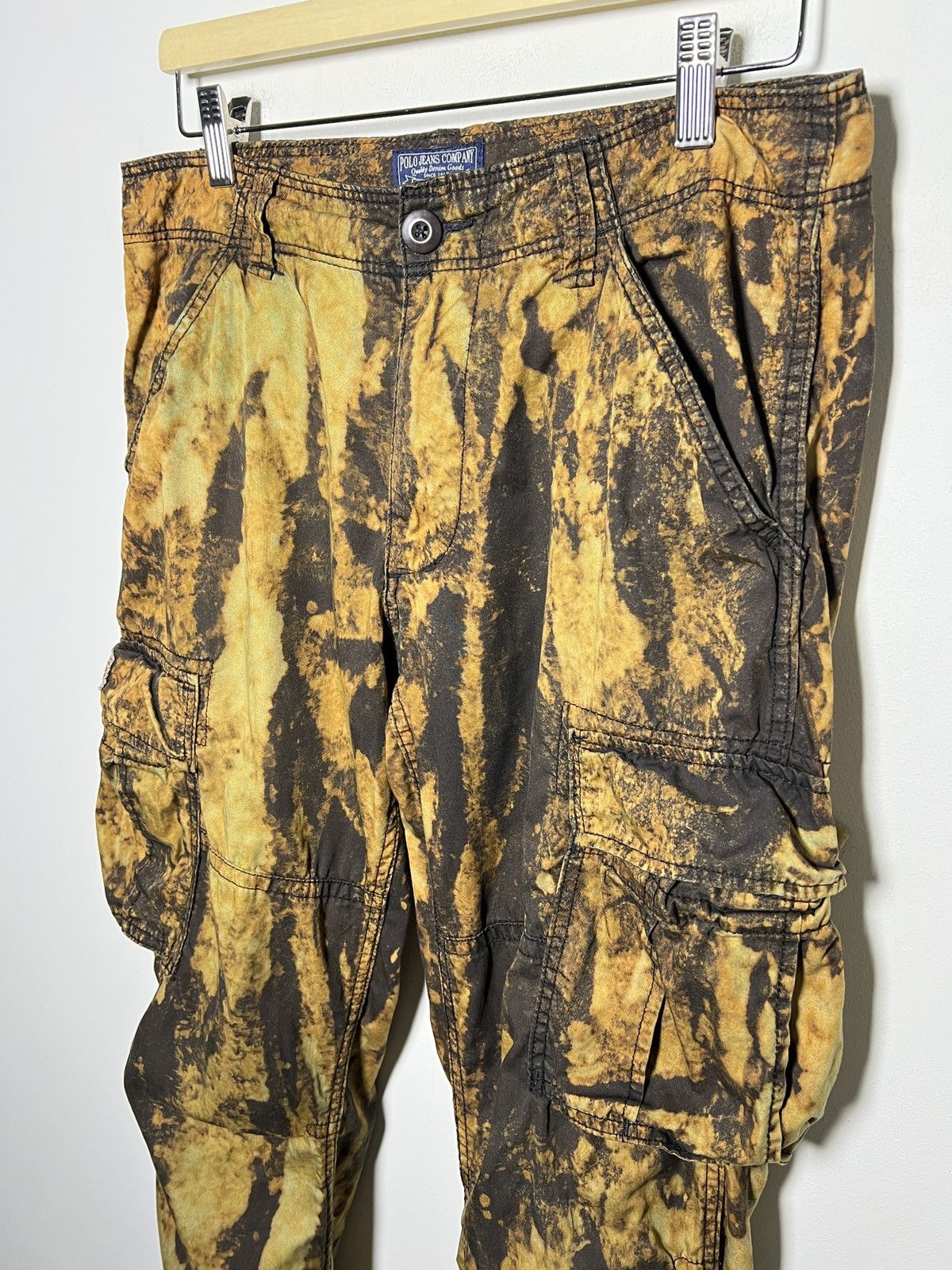 Polo Ralph Lauren ralph lauren tie dye cargo multipocket army pants Size US 32 / EU 48 - 3 Thumbnail