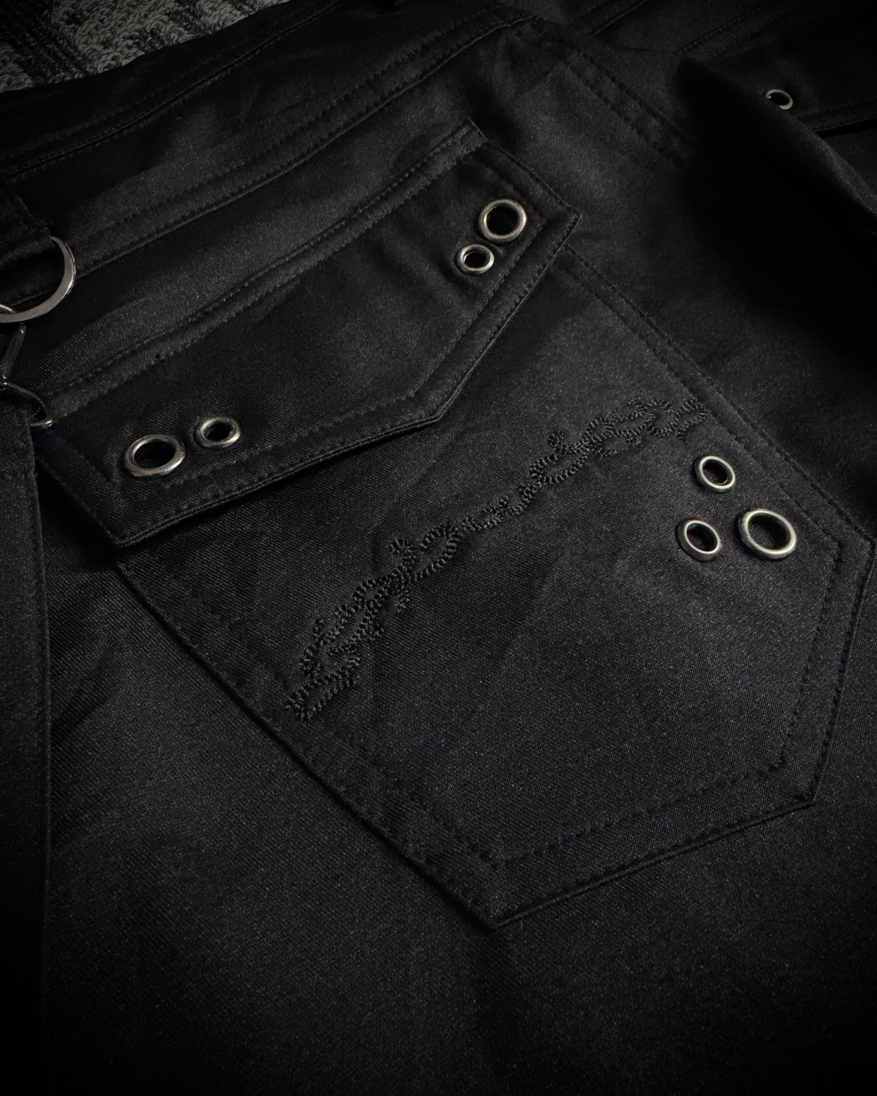 Japanese Brand MIDAS Tactical Multi-Zip Cargo Pants Size US 32 / EU 48 - 15 Thumbnail