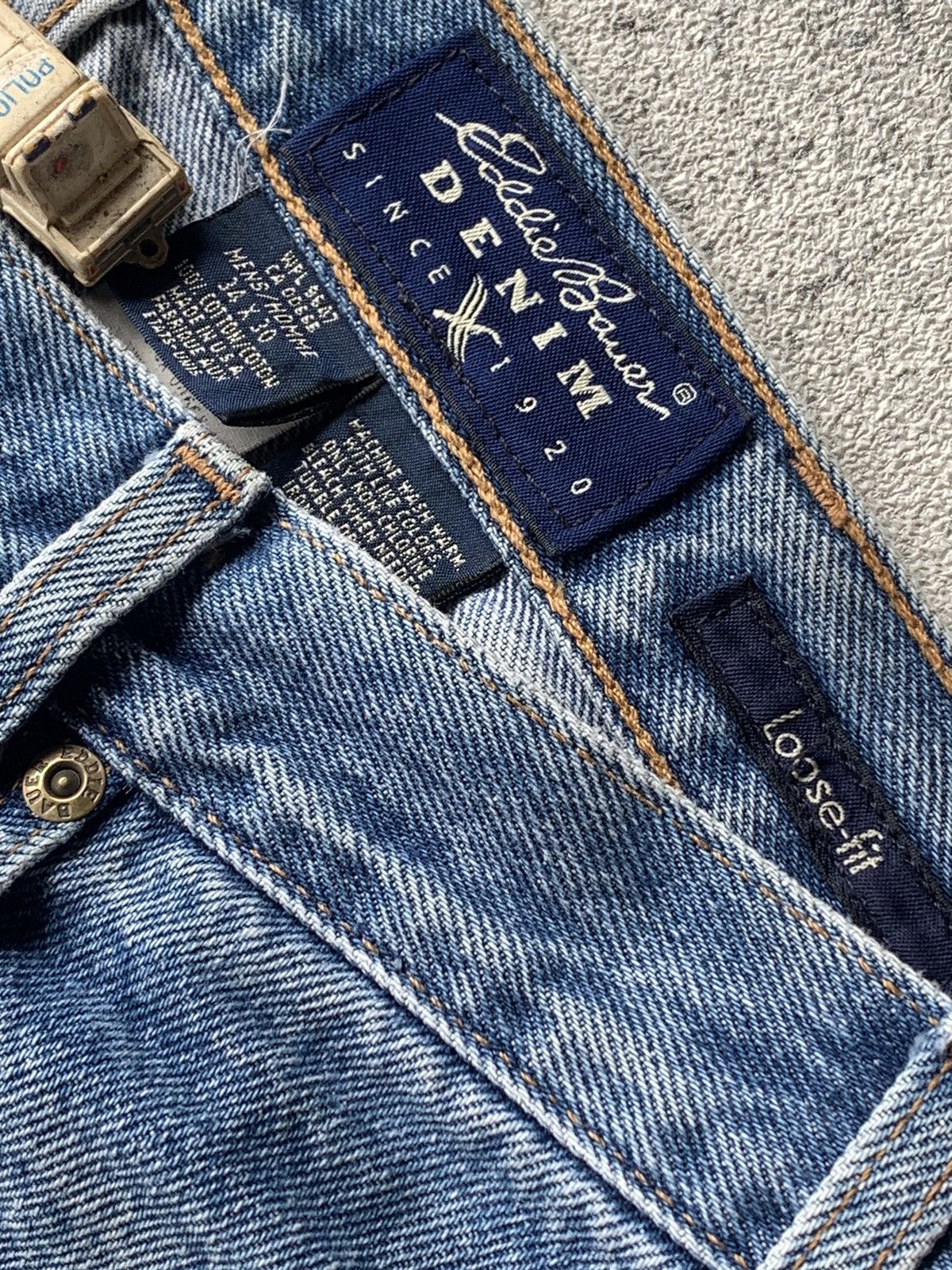 Eddie Bauer × Vintage Eddie Baeur Vintage Jeans Size US 34 / EU 50 - 7 Thumbnail