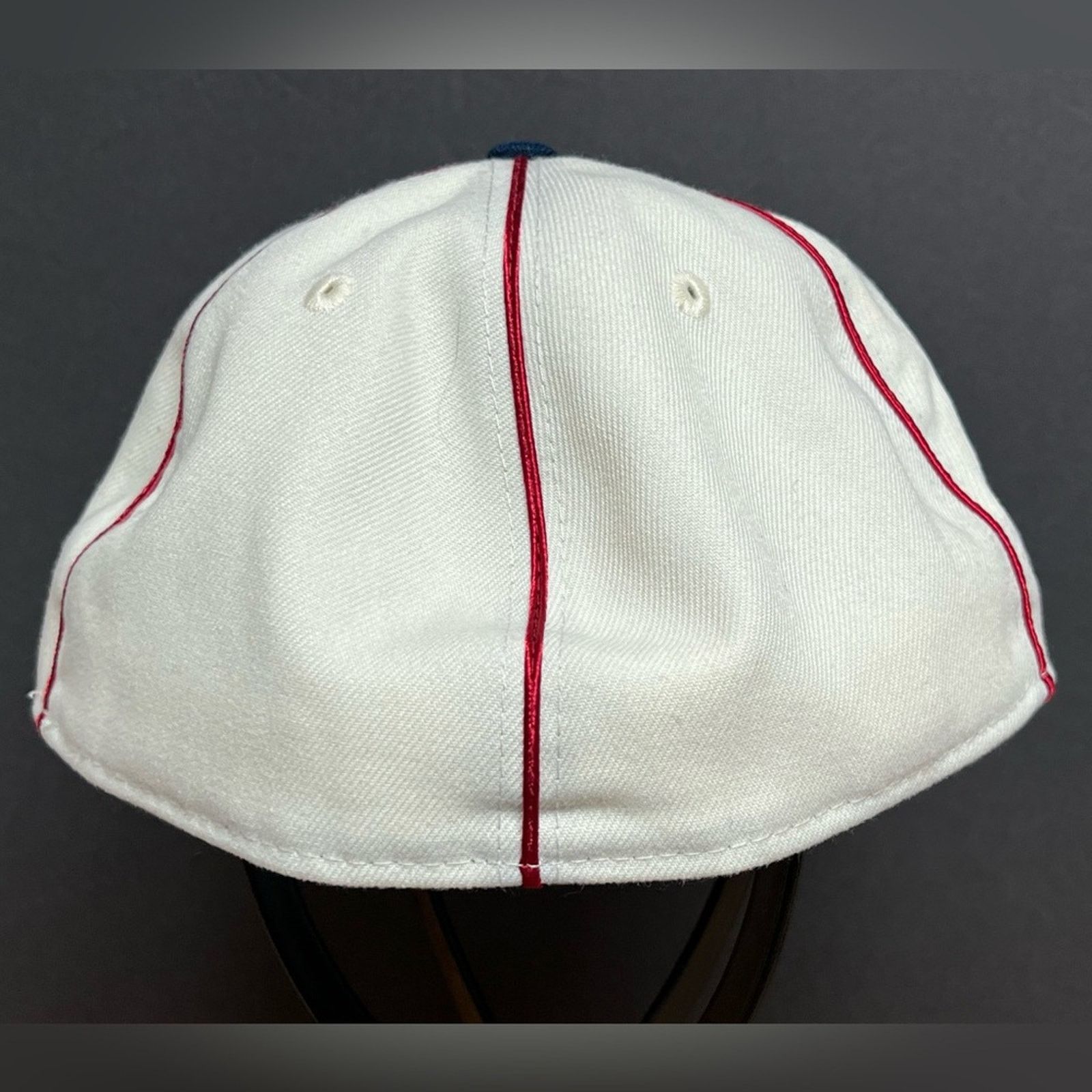 Authentic Negro Leagues Kansas City Monarchs Hat NEGRO Throwback 7 3/4 Crowns NWOT Size ONE SIZE - 3 Thumbnail