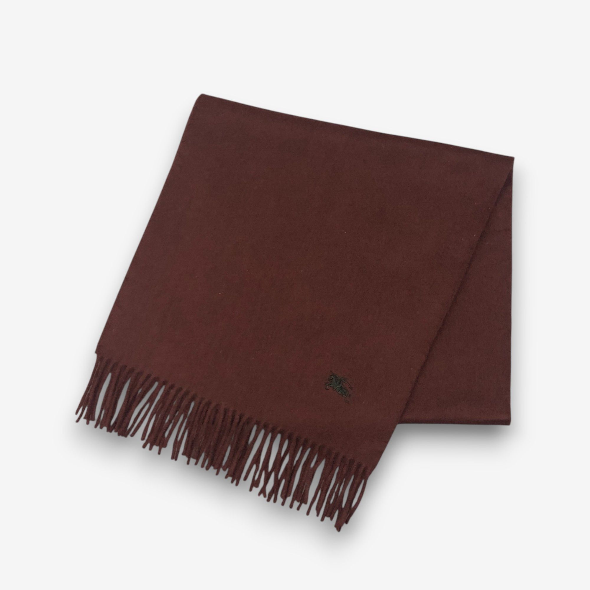 Burberry Vintage Burberry Scarf Muffler Cashmere Winter Scarves Size ONE SIZE - 3 Thumbnail