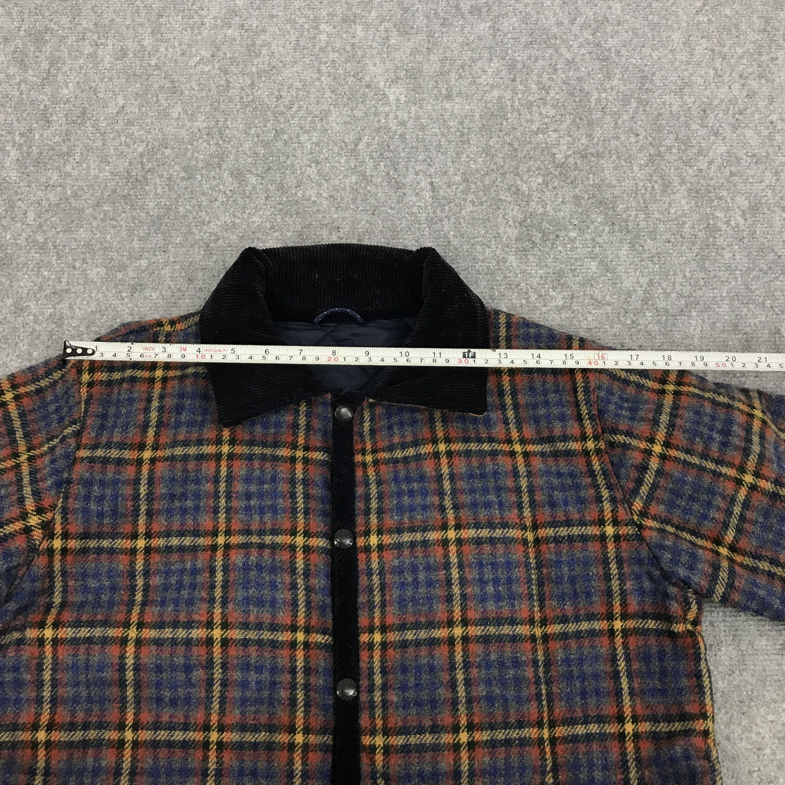Aigle × Japanese Brand JAPAN AIGLE FLANNEL WOOL SNAP BUTTON JACKET Size US S / EU 44-46 / 1 - 7 Thumbnail