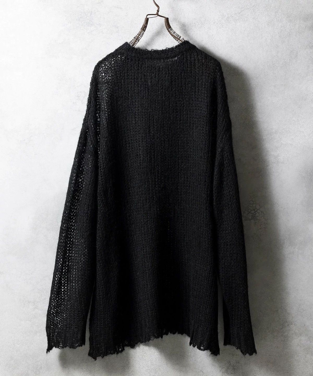 Number (N)ine Number nine MOHAIR MESH WIDE STRIPED KNIT PULLOVER size 2 Size US M / EU 48-50 / 2 - 2 Thumbnail