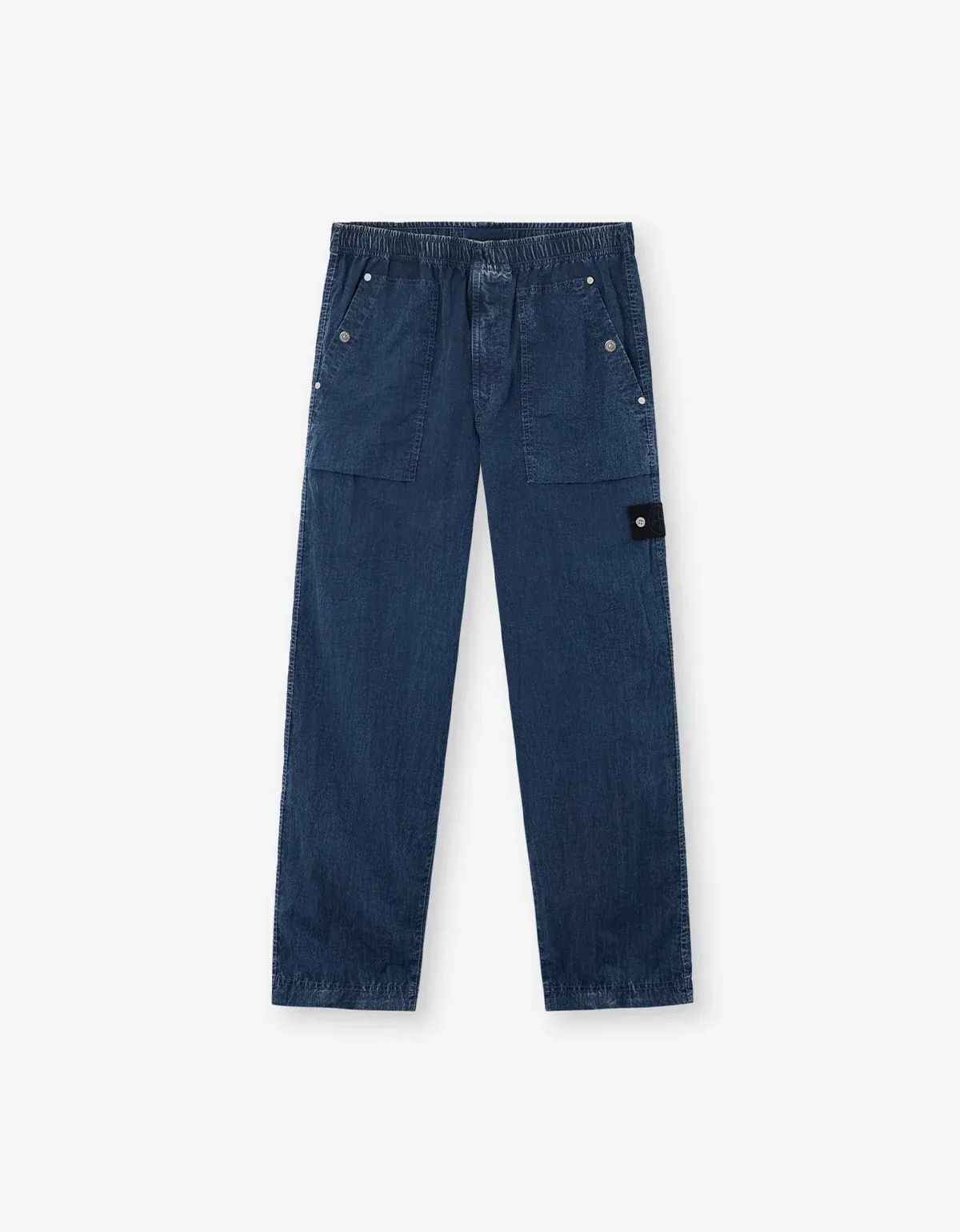 Stone Island Stone Island Denim Research HollowFibreNylon Indigo Trousers Size US 34 / EU 50 - 1 Thumbnail