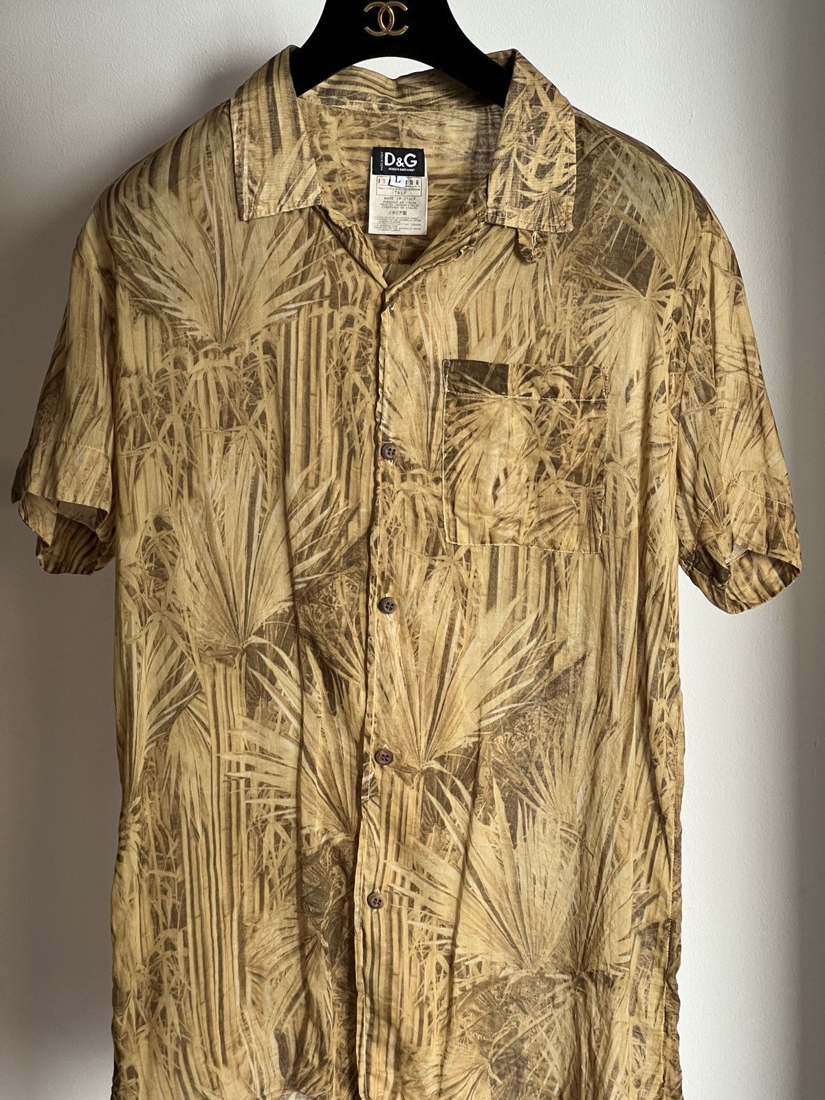 Dolce & Gabbana Dolce & Gabbana camp shirt Size US S / EU 44-46 / 1 - 2 Thumbnail