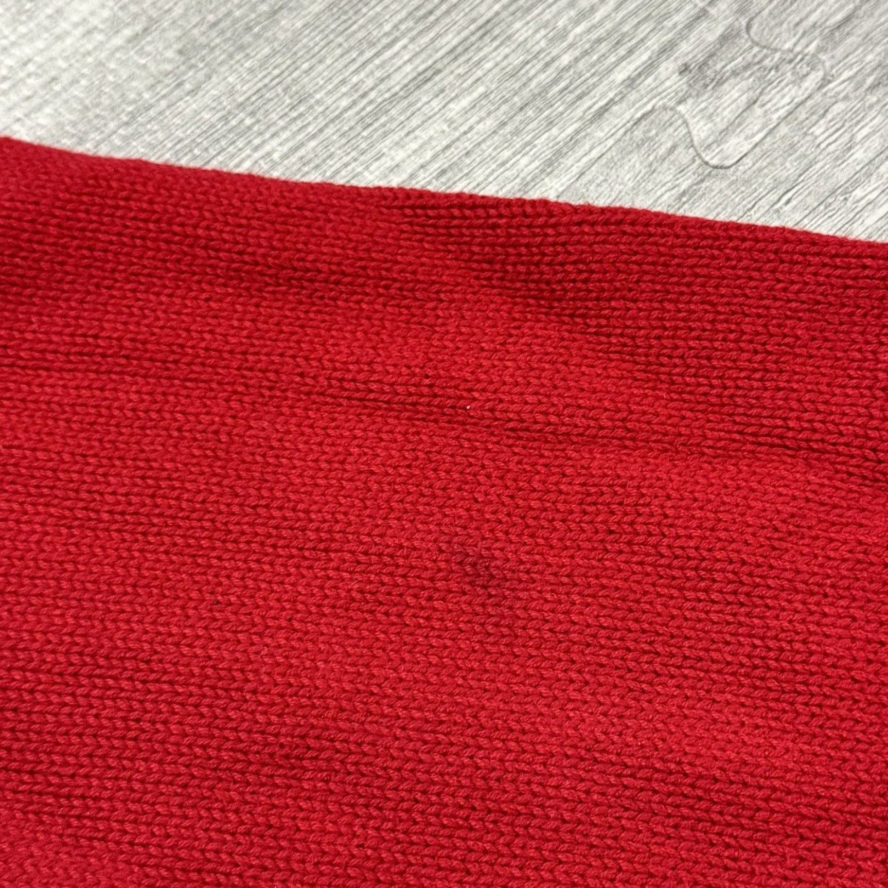 Ralph Lauren VINTAGE Lauren Ralph Lauren Crest Full-Zip Knit Hoodie Sweater Unisex XL Red 90s Vintage Theme Knit/Cotton Heavyweight Mens/Womens Size US XL / EU 56 / 4 - 7 Thumbnail