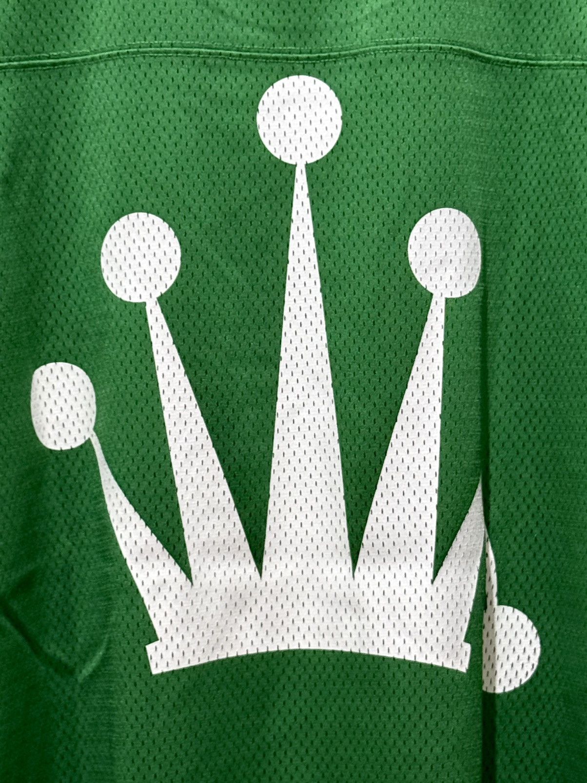 Stussy Stussy Mesh Crown Jersey Green Size US XXL / EU 58 / 5 - 2 Thumbnail