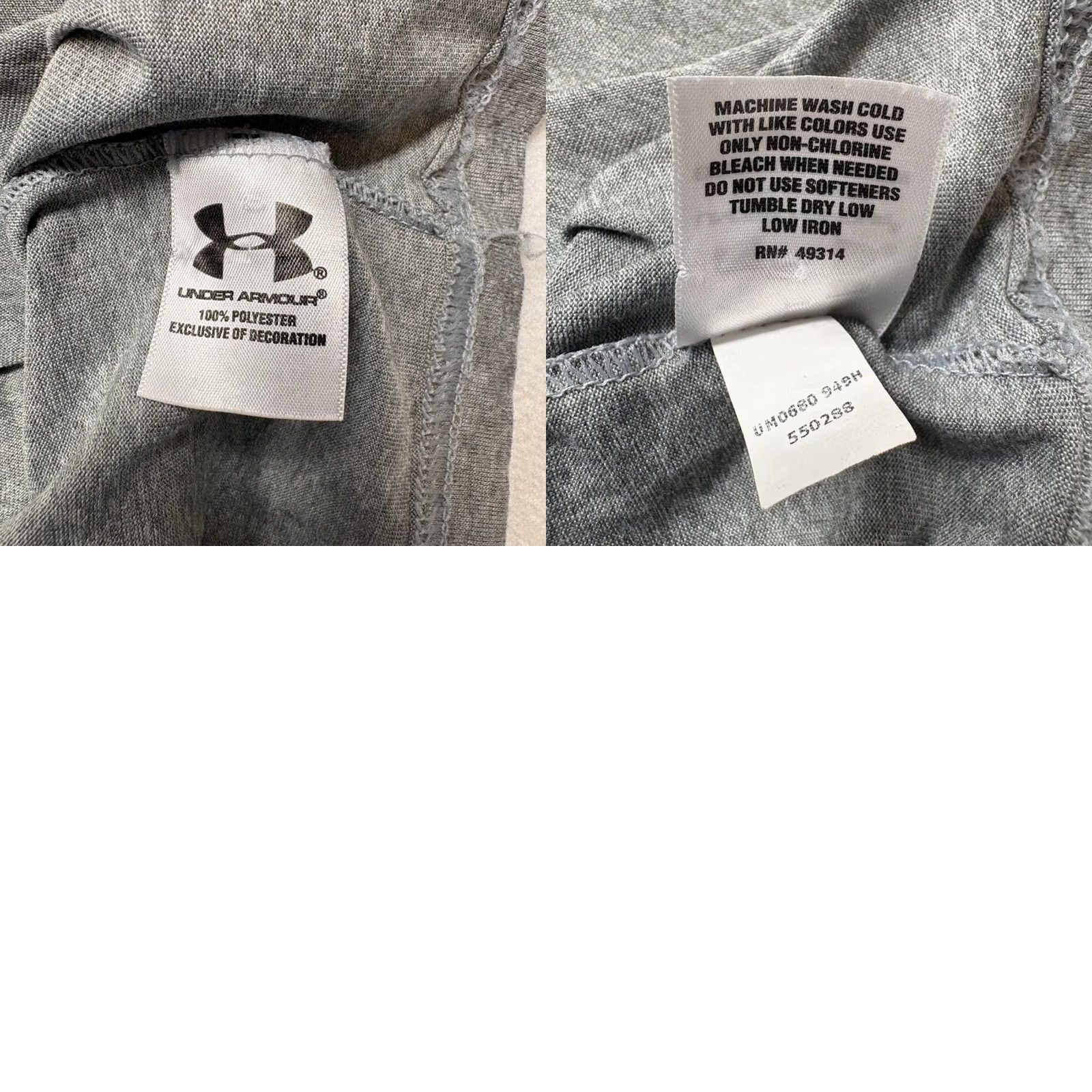 Under Armour VINTAGE KC Royals 2014 Postseason Under Armour T Shirt XL Gray Mens Size US XL / EU 56 / 4 - 8 Thumbnail