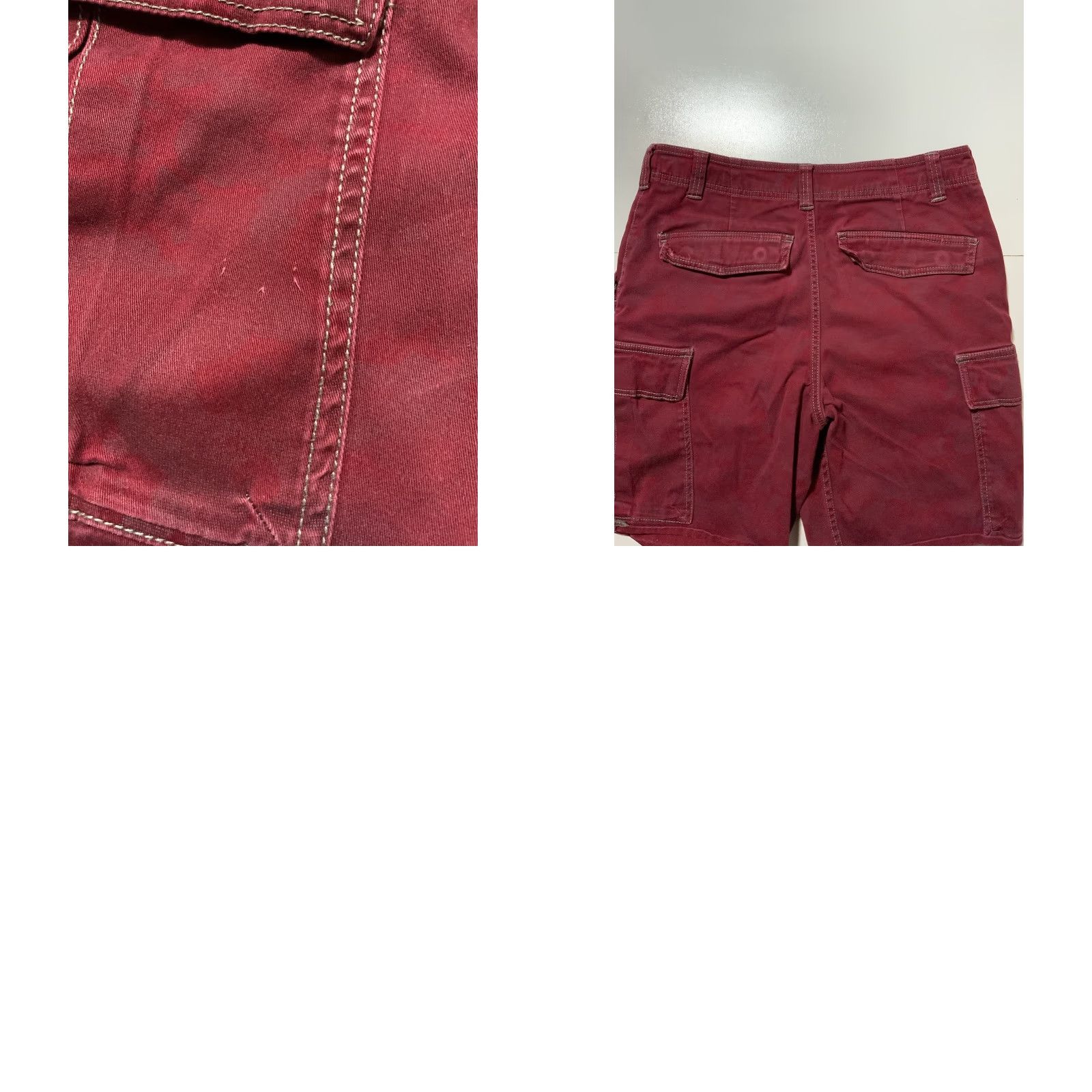 Nike VINTAGE Nike SB Hawthorne Red Camouflage Ripstop Cargo Shorts Sz. 30 Size US 30 / EU 46 - 8 Thumbnail
