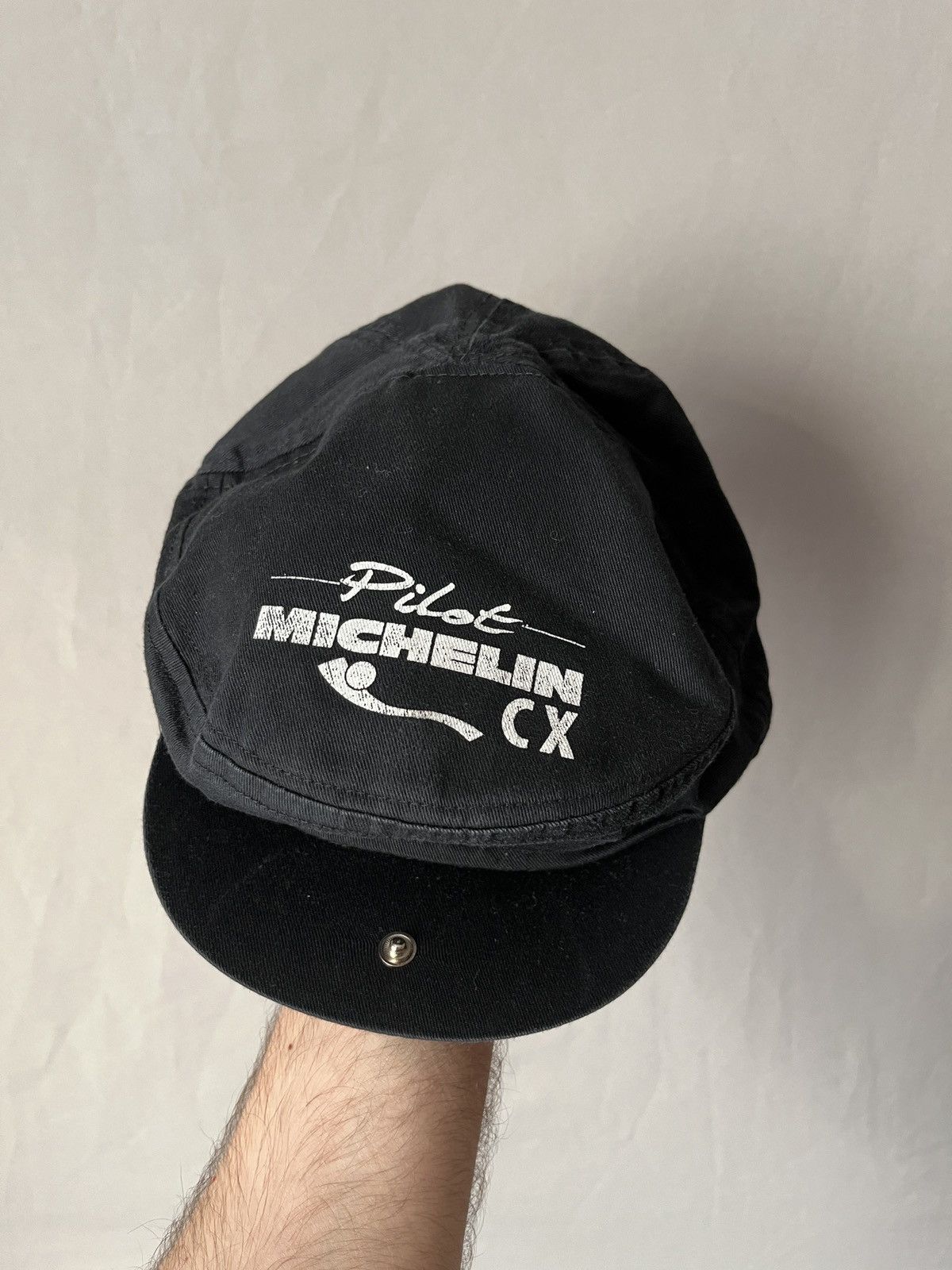 Vintage Vintage Pilot Michelin CX Racing Flat Hat Size ONE SIZE - 1 Thumbnail