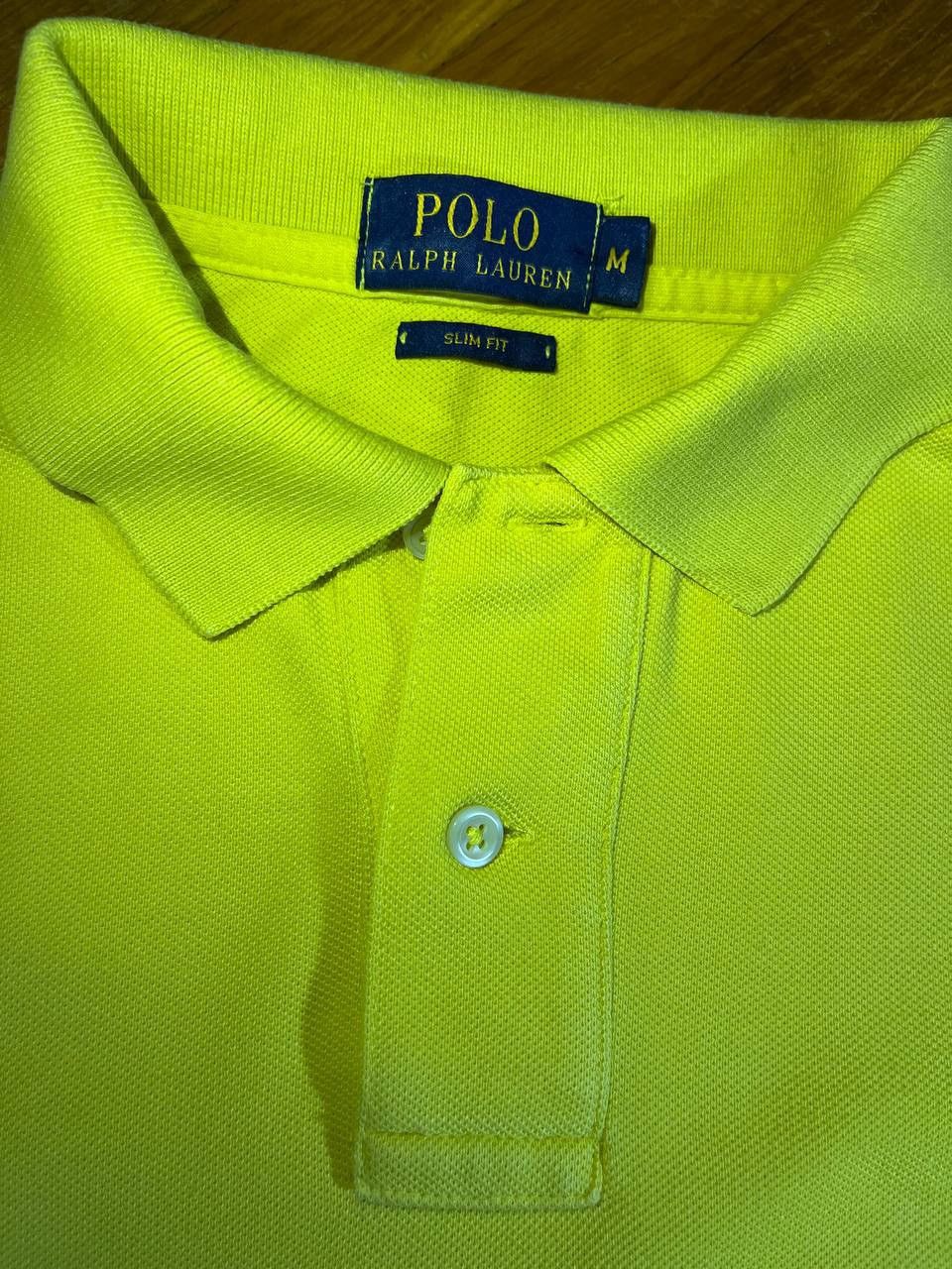 Ralph Lauren Polo Ralph Lauren basic polo yellow lemon tee Size US M / EU 48-50 / 2 - 3 Thumbnail