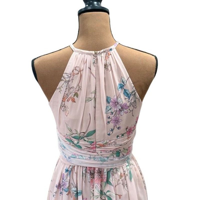 Monique Lhuillier Monique Lhuillier “Daniela” Floral Sleeveless Maxi Gown Size XL / US 12-14 / IT 48-50 - 4 Thumbnail