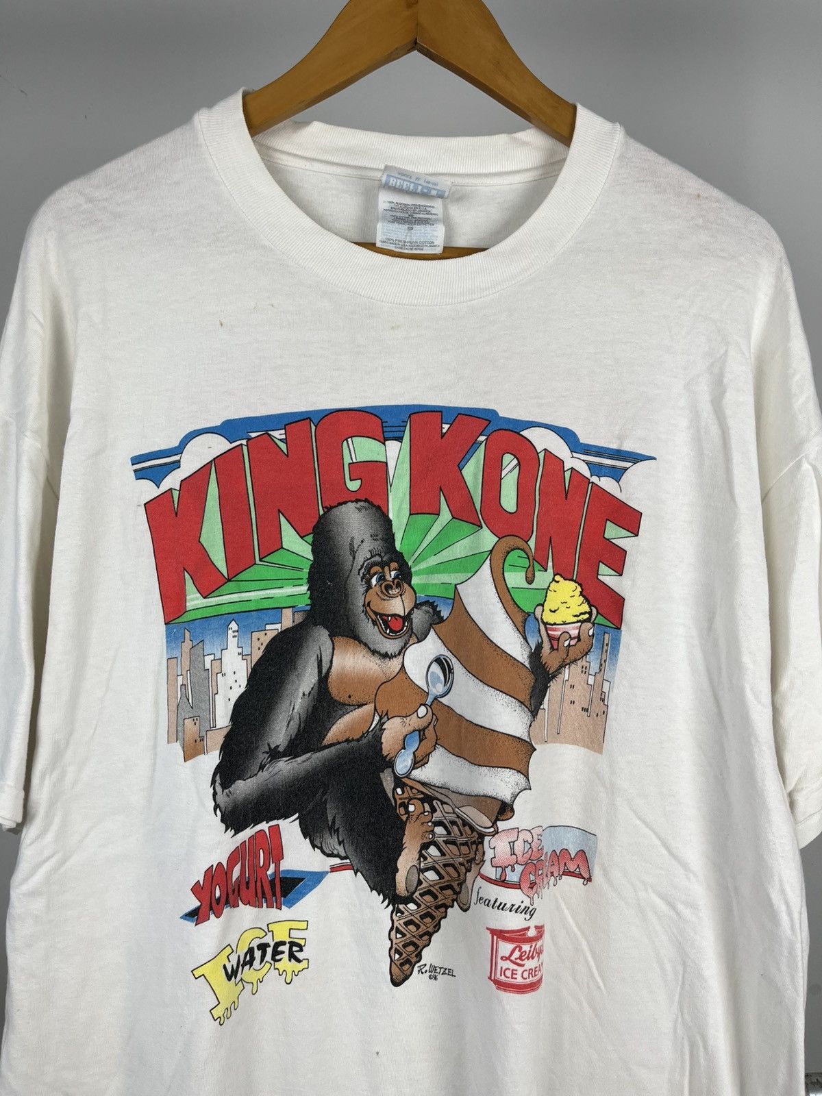 Vintage Vtg90’s Parody King Kong Size US XL / EU 56 / 4 - 3 Thumbnail