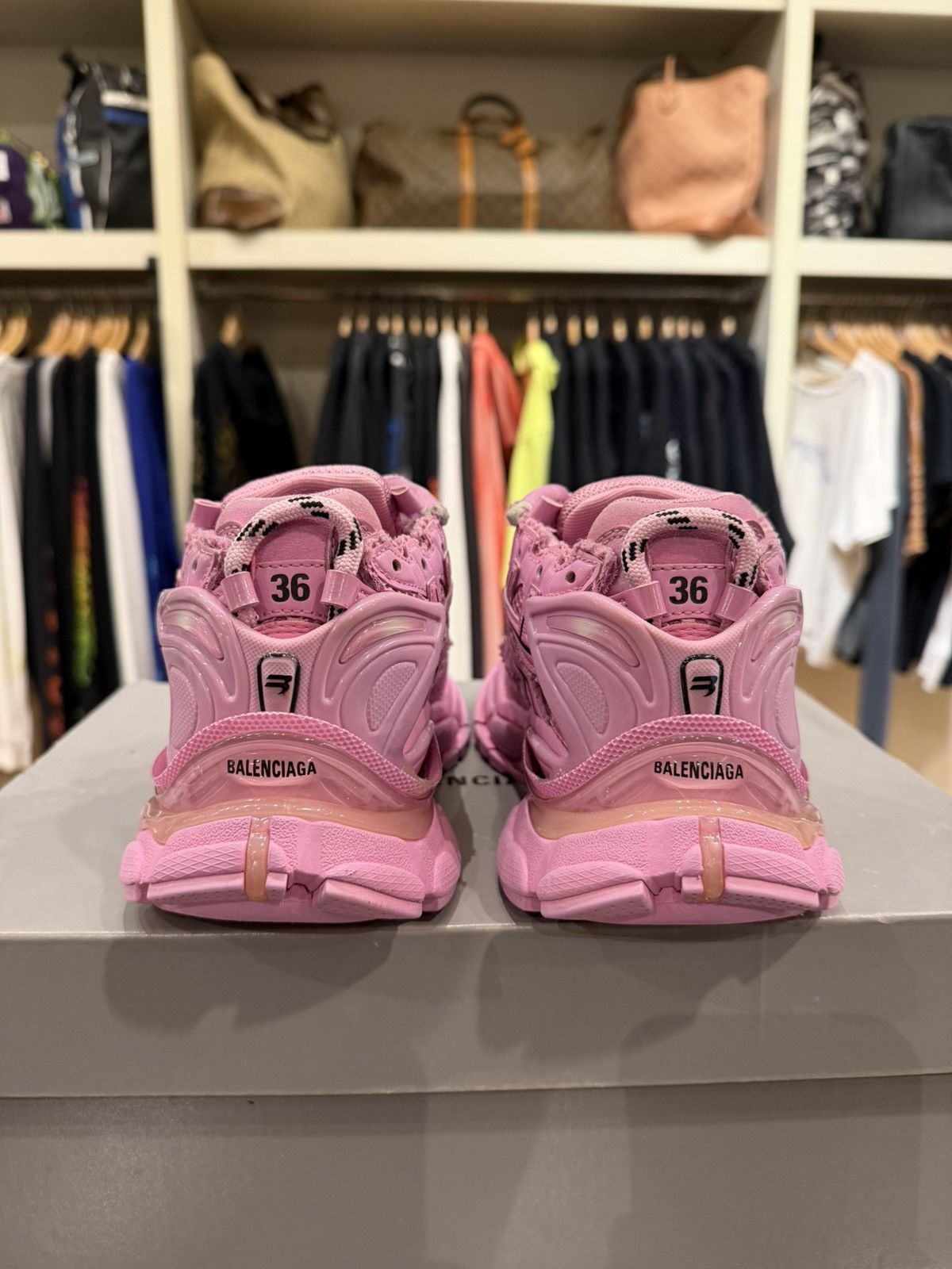 Balenciaga Balenciaga Runner - Pink Size US 6 / IT 36 - 3 Thumbnail