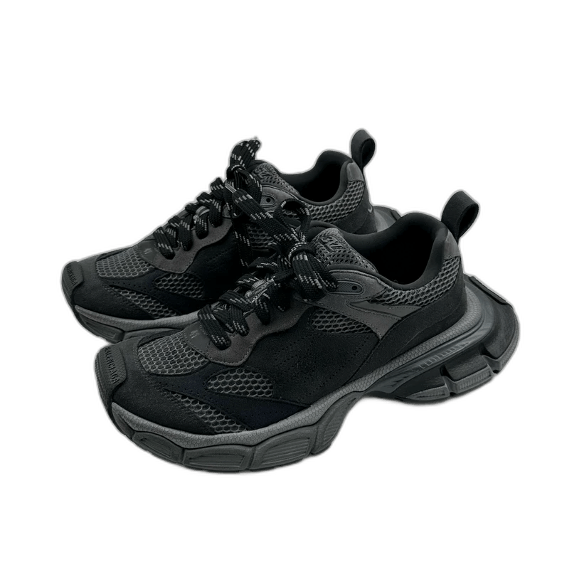 Balenciaga Balenciaga 3XL Black Gray Old Daddy Shoes Size US 11 / EU 44 - 1 Thumbnail