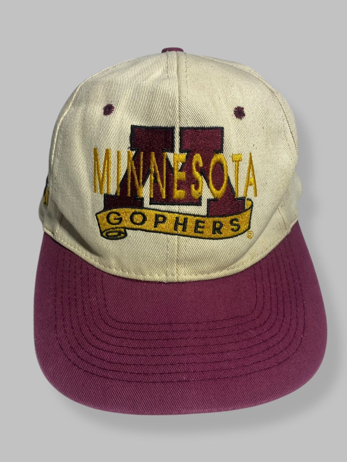 Vintage Vintage Minnesota Golden Gophers Spell Out Head Start Cap Size ONE SIZE - 4 Thumbnail