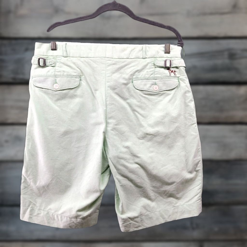 Polo Ralph Lauren VTG Polo Ralph Lauren Chino Shorts Mens Size 34 Light Green Embroidered Dog Shirt Size US S / EU 44-46 / 1 - 1 Thumbnail