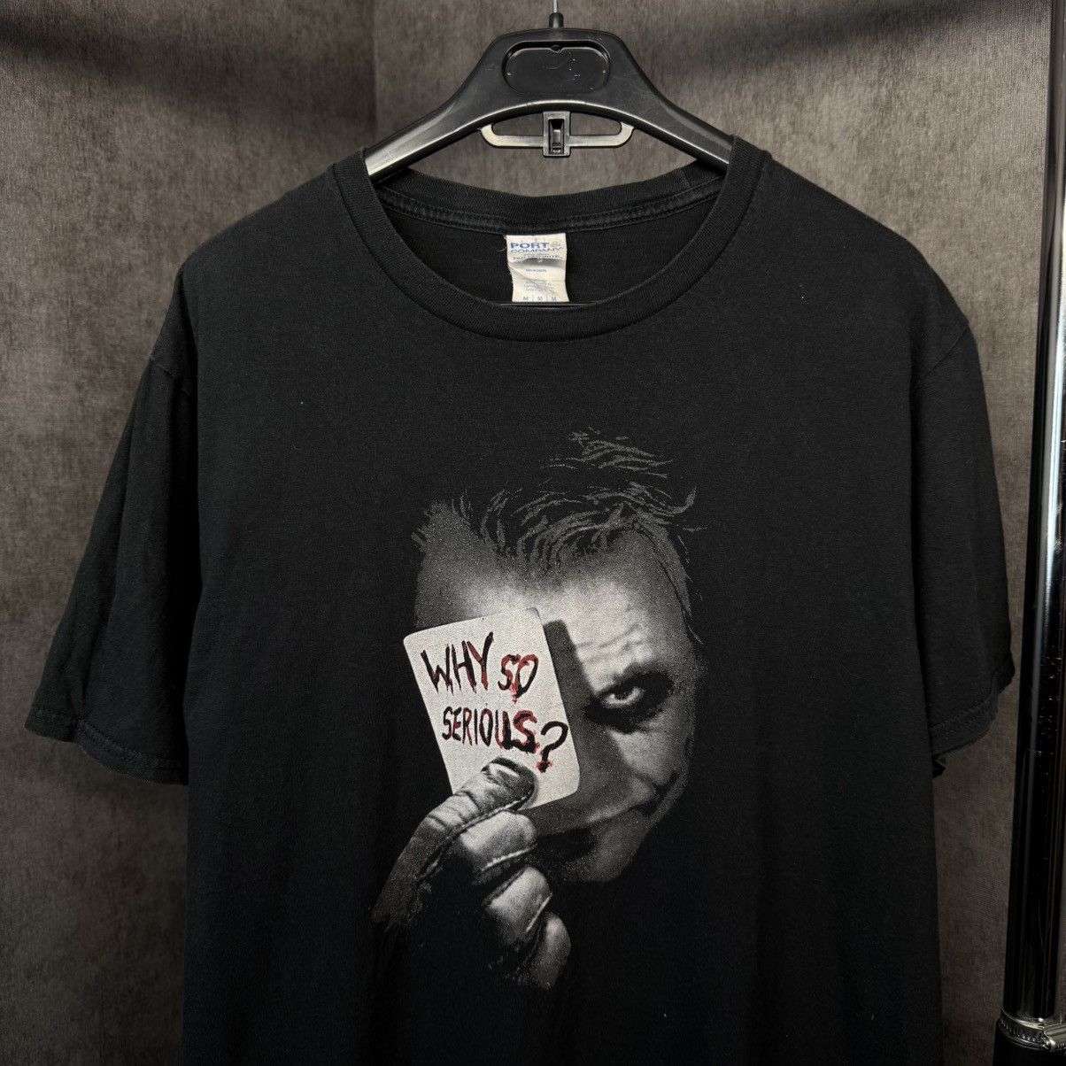 Vintage Vintage Joker t-shirt “Why So Serious” Size US M / EU 48-50 / 2 - 3 Thumbnail