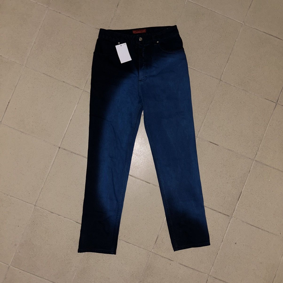 Eckhaus Latta Retro Eckhaus Latta Straight Leg Jean in Deep Indigo Size US 28 / EU 44 - 1 Thumbnail