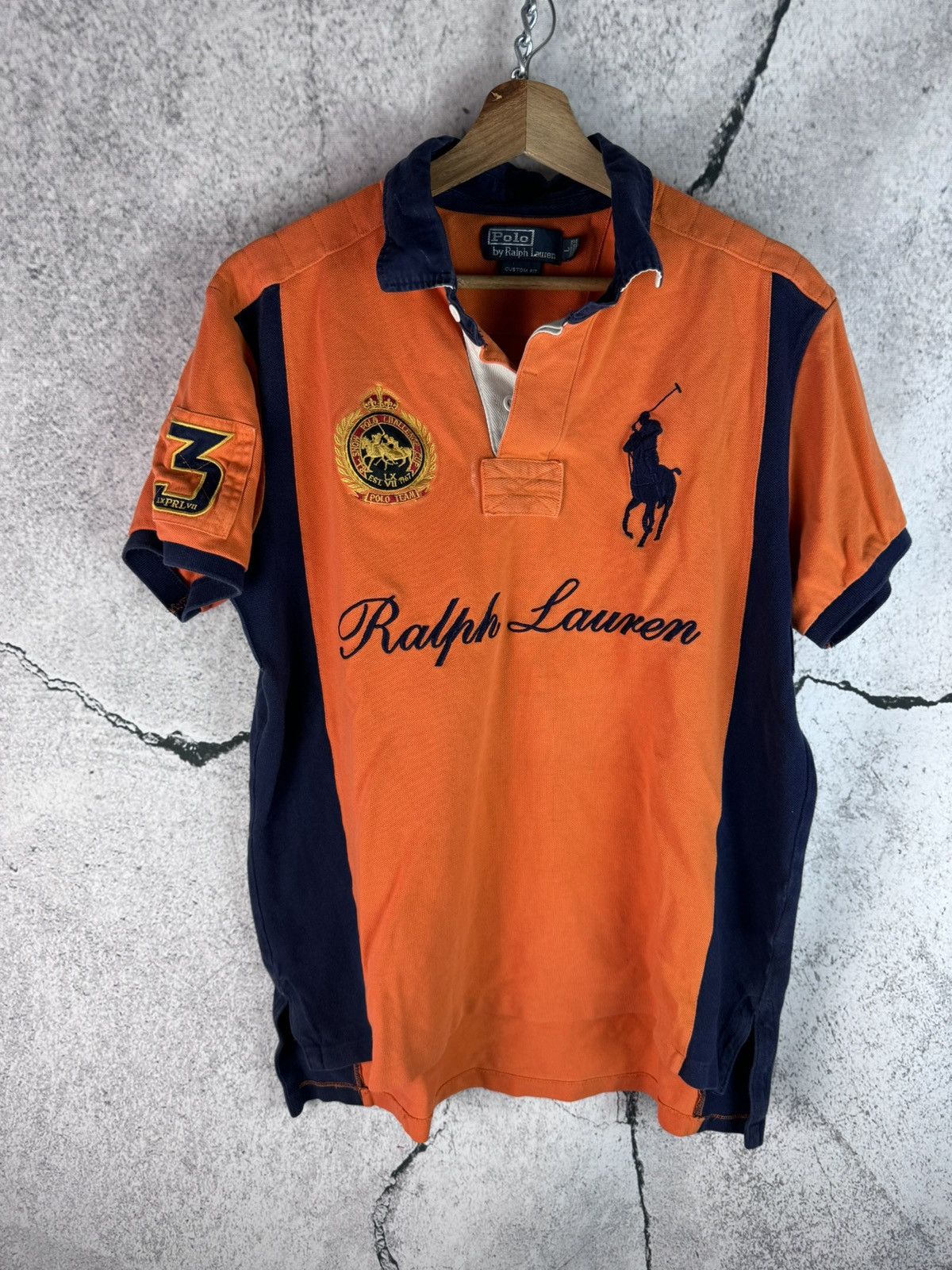 Polo Ralph Lauren Polo Black Watch Rugby Short Sleeve Shirt L