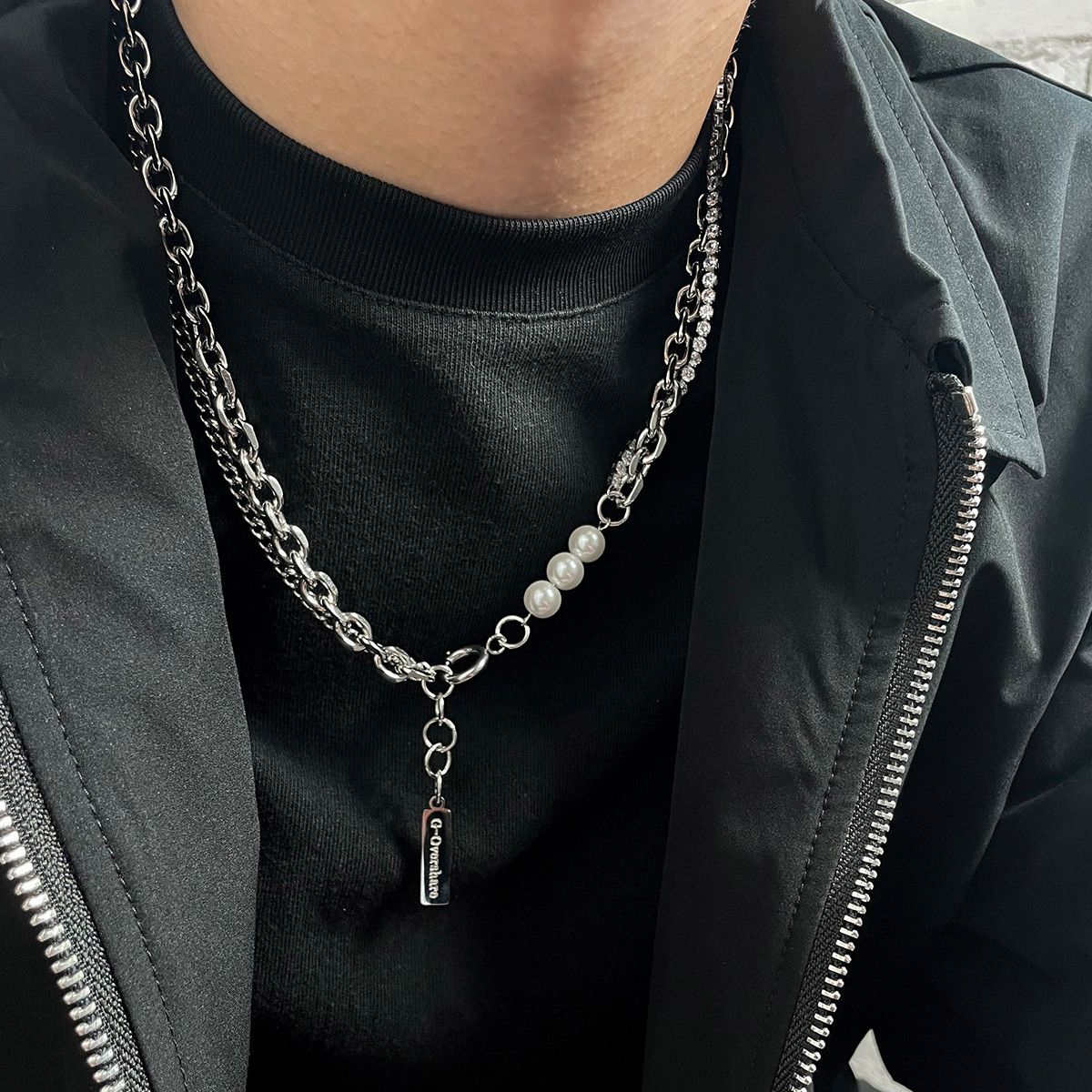 Other Vintage STEAL! Y2K Chains Necklace Chain Size ONE SIZE - 2 Thumbnail
