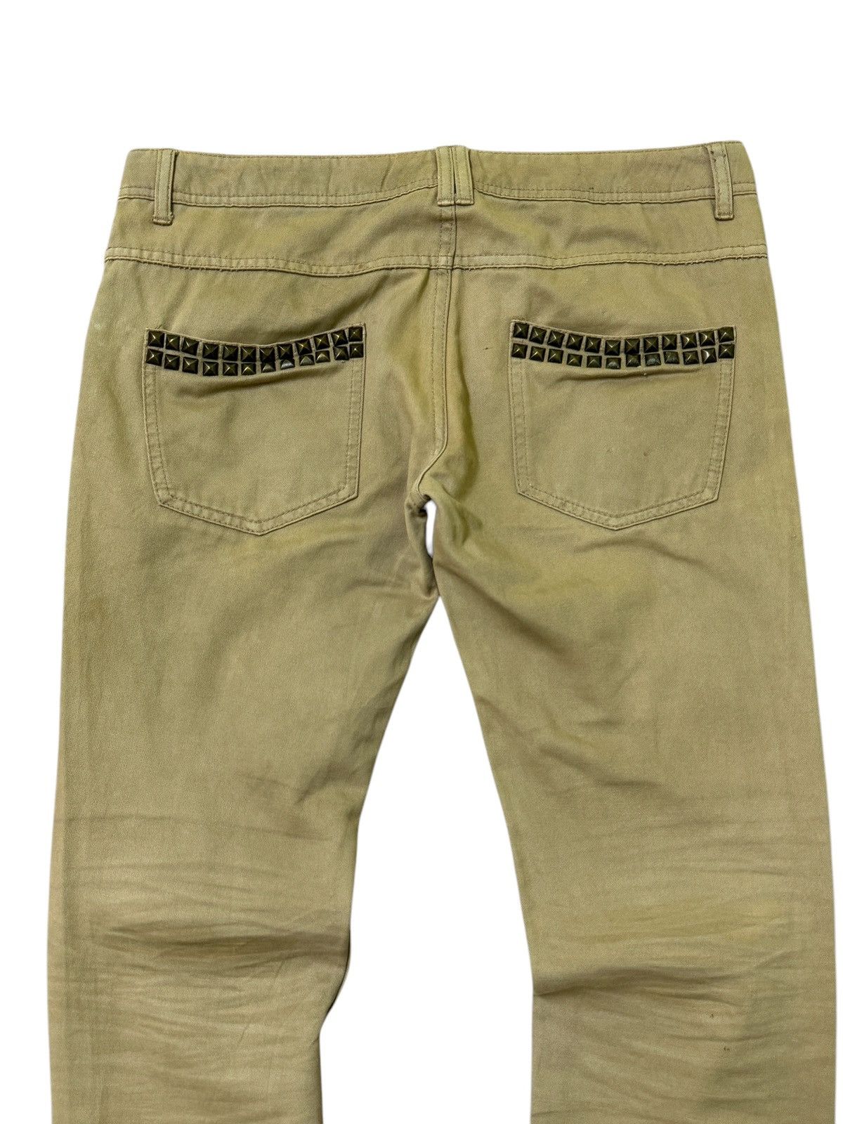 Hysteric Glamour GLAD NEWS STUDDED CLAW MARKS At POCKET PANT Size US 33 - 10 Thumbnail