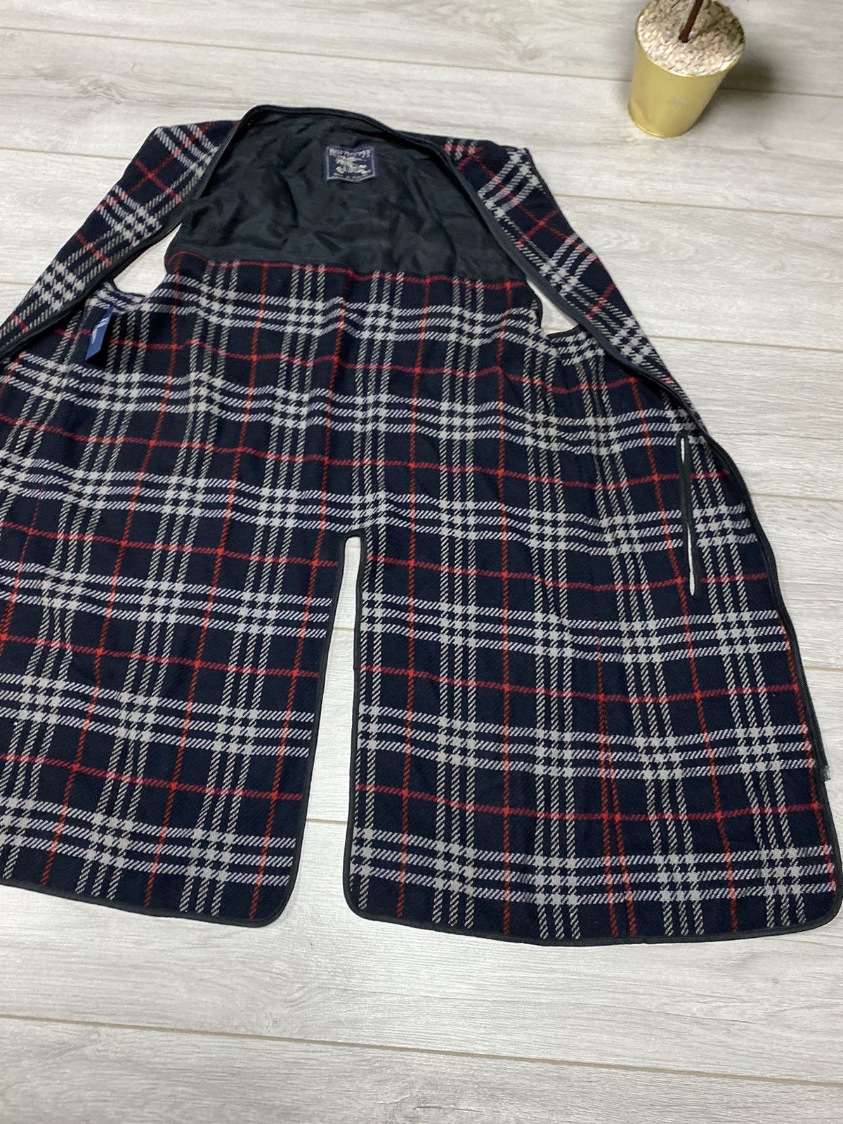 Burberry Burberry vintage trench jacket dark nova check blue Size US M / EU 48-50 / 2 - 10 Thumbnail