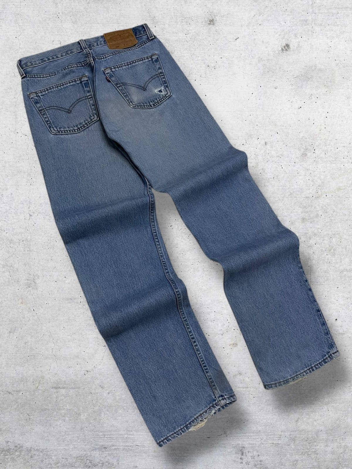 Levi's Vintage Clothing VINTAGE 501 LEVIS DESIGNER 90S DIRTY GRUNGE OG DENIM STYLE Size US 29 - 9 Thumbnail