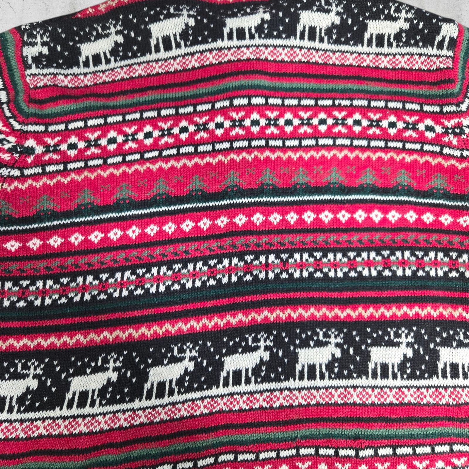 Vintage Y2K Red Moose Full Zip Winter Sweater Size XL Size XL / US 12-14 / IT 48-50 - 7 Thumbnail