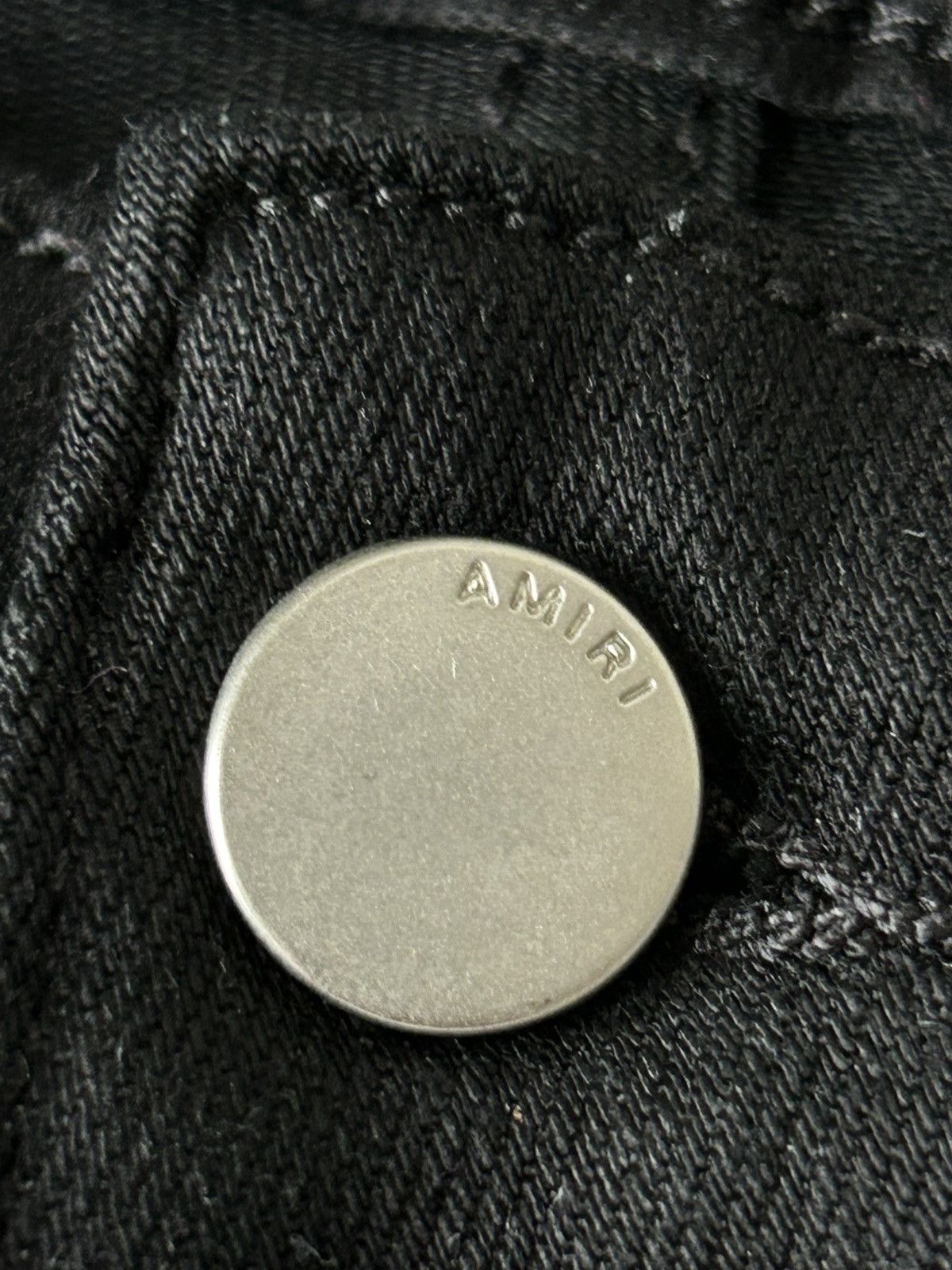 Amiri Amiri Black Jeans Skinny Women’s 31 Size 31" - 10 Thumbnail