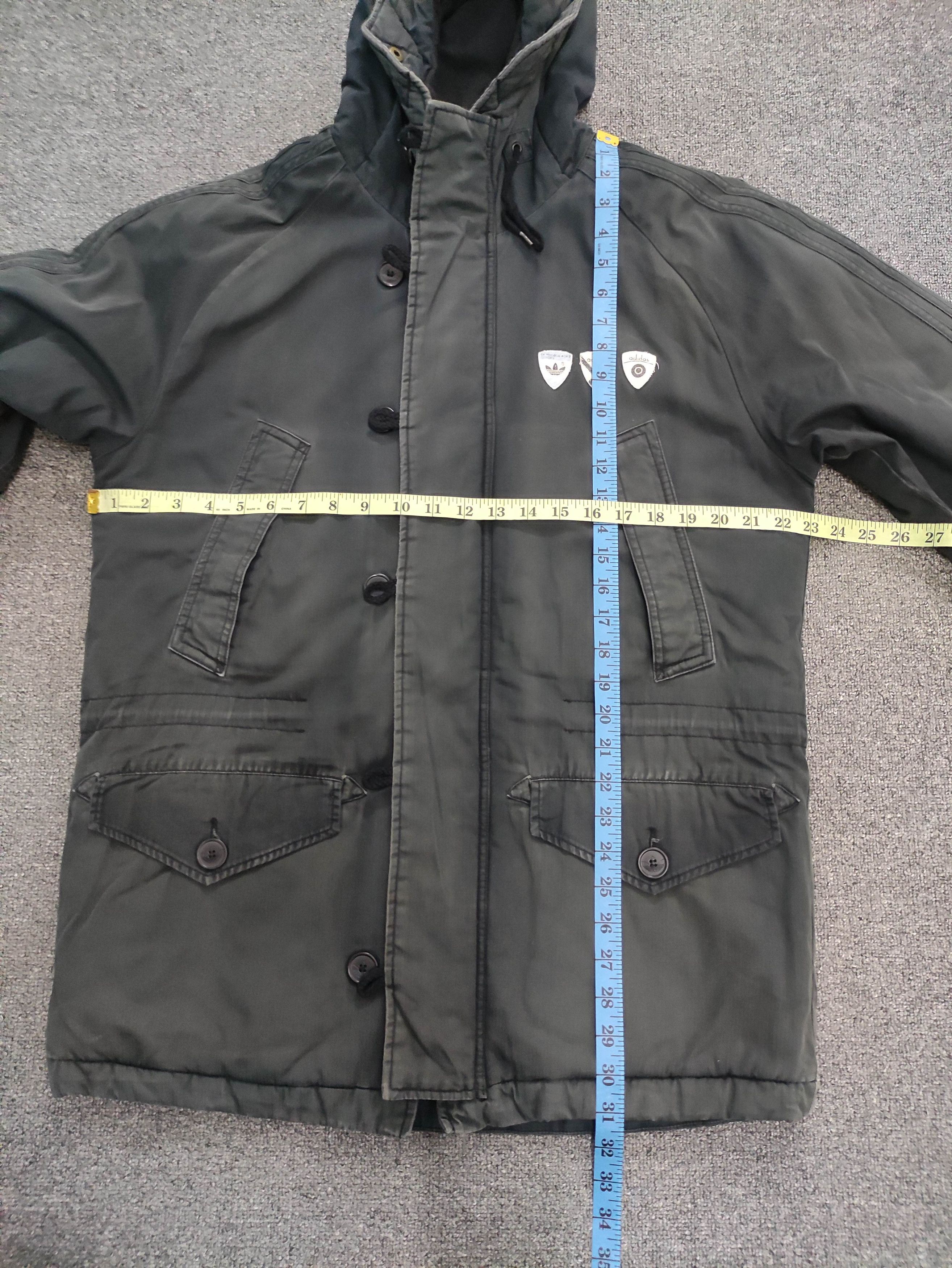 Adidas Vintage Adidas Faded Parka Jacket Puffer Hoodie Zipper Size US L / EU 52-54 / 3 - 16 Thumbnail