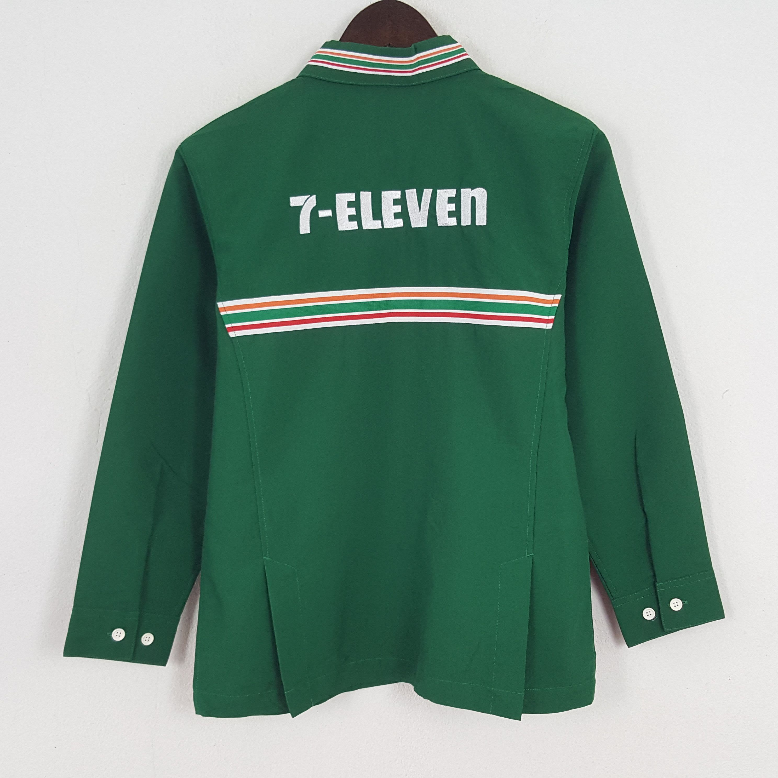 Japanese Brand × Vintage Vintage 7 Eleven Embroidery Logo Worker Uniform Jacket Size US XS / EU 42 / 0 - 1 Thumbnail