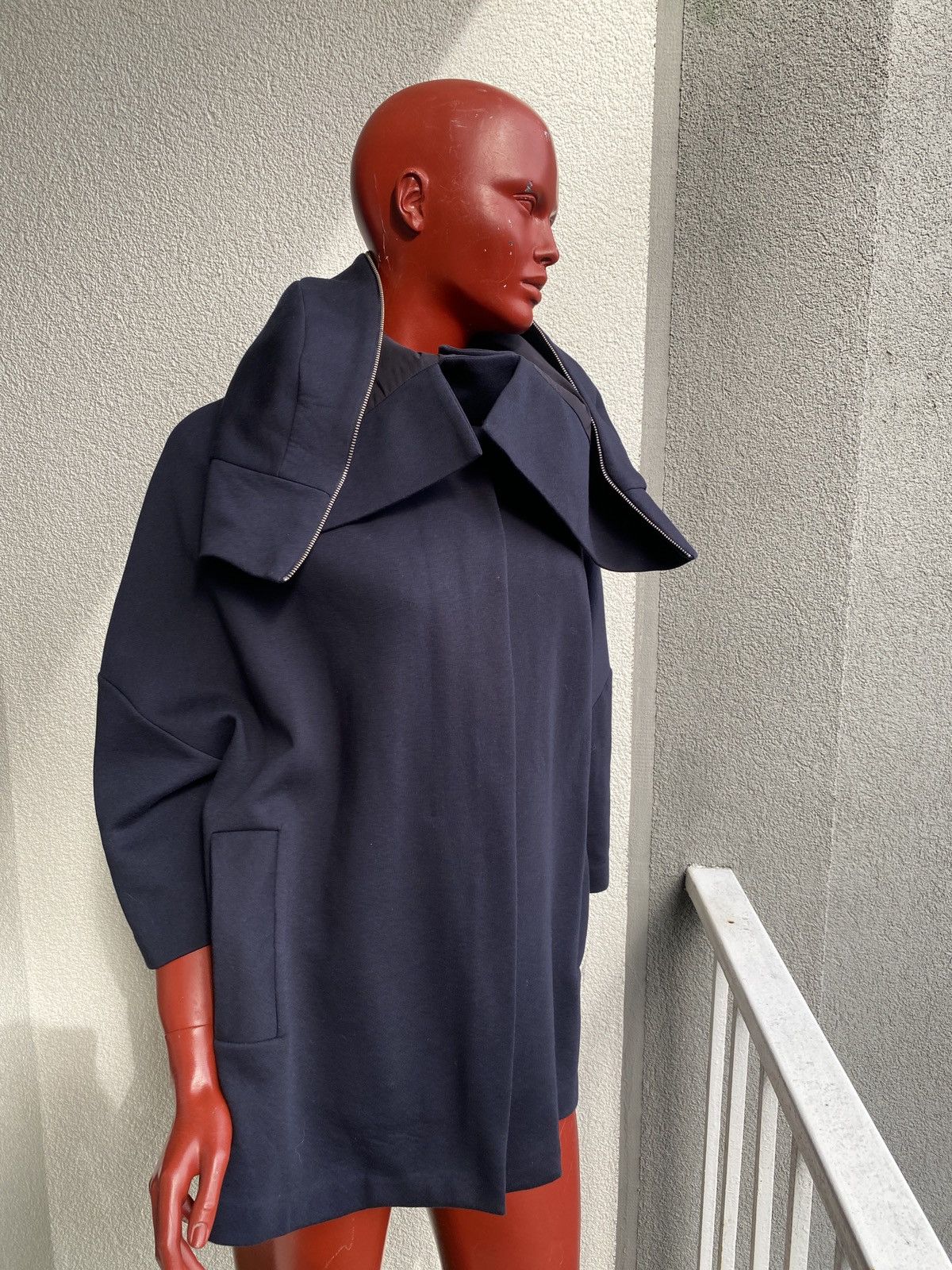 Cos COS Scuba Cape Jacket with Detachable Hood Size S / US 4 / IT 40 - 4 Thumbnail