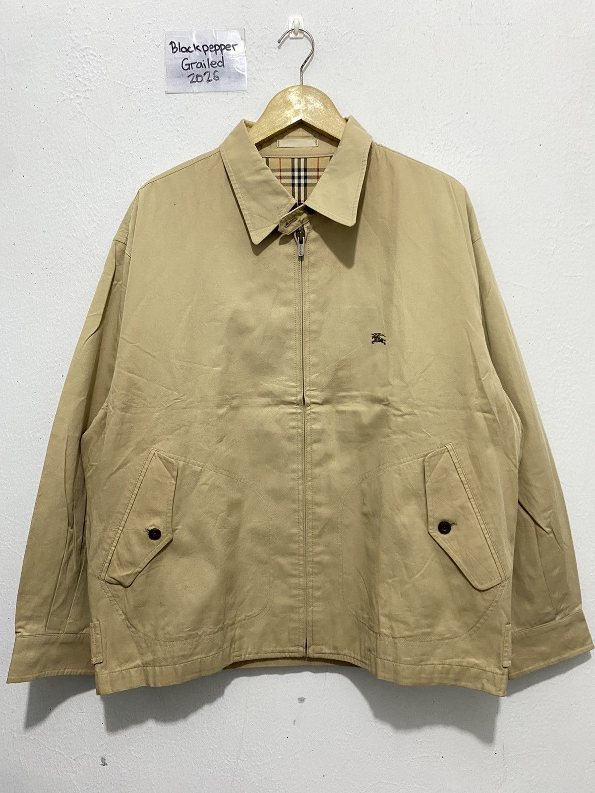 Burberry Vintage Burberry Nova Check Jacket Size US XL / EU 56 / 4 - 2 Thumbnail