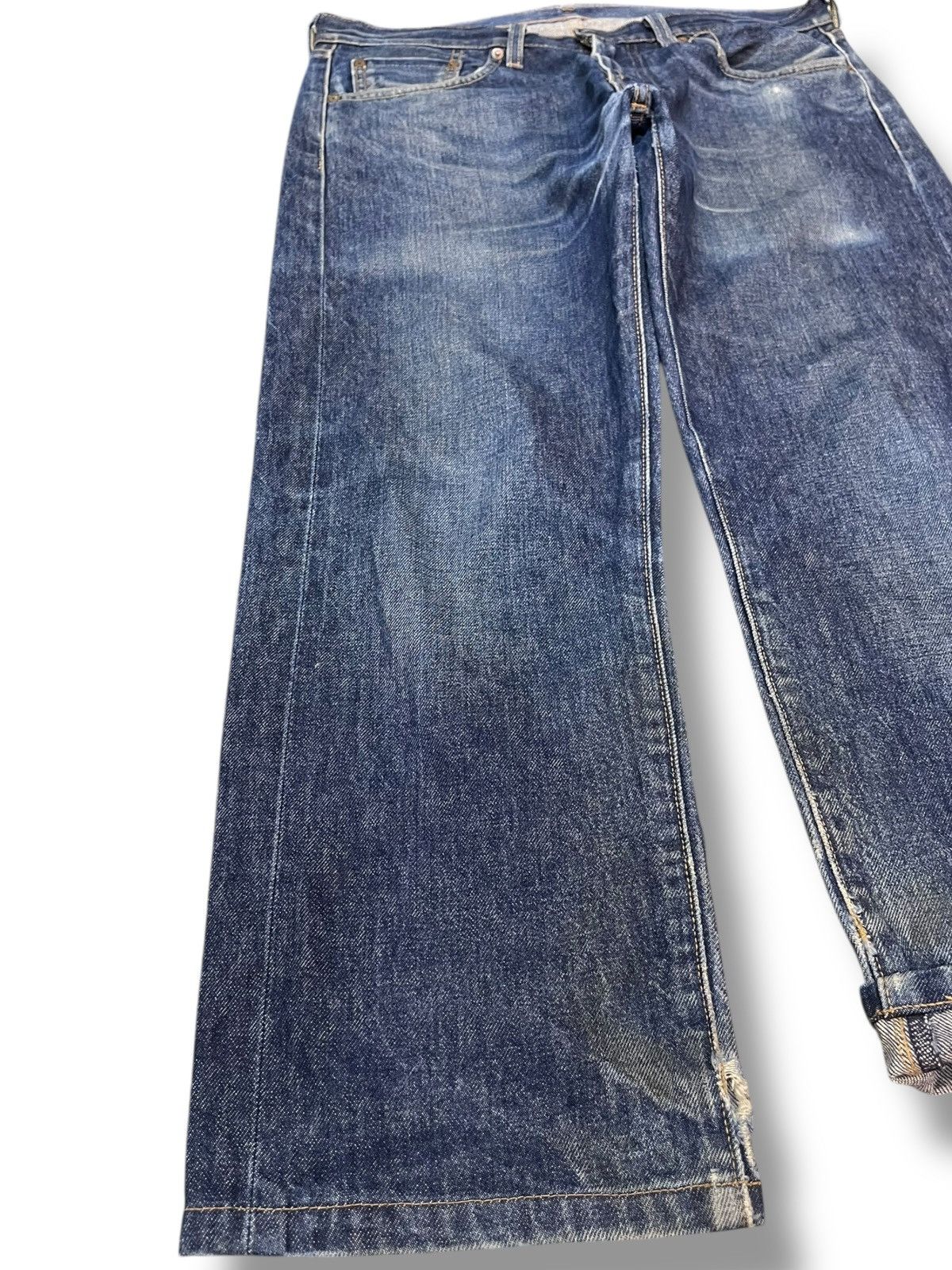 Le Grande Bleu (L.G.B.) × Levi's × Levi's Vintage Clothing Levi’s 505 Big E Selvedge Denim Size US 33 - 4 Thumbnail