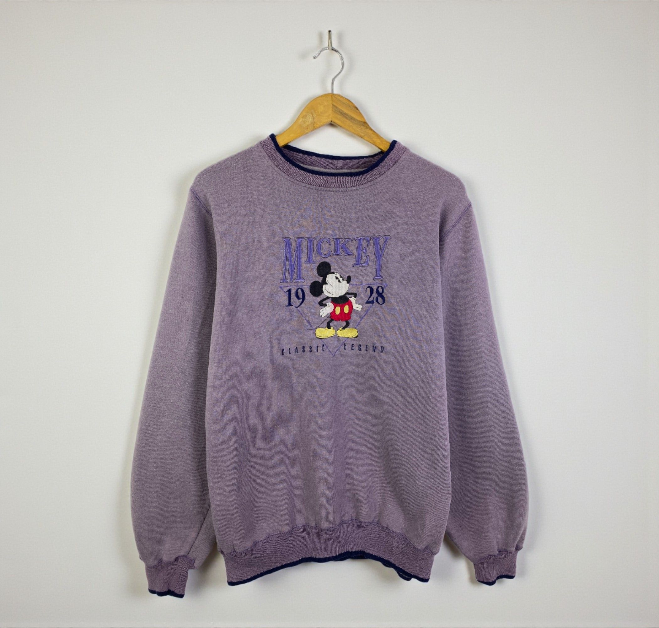 Mickey Mouse Vintage Mickey Mouse Faded Crewneck Sweatshirt SH0279 Size US M / EU 48-50 / 2 - 1 Thumbnail