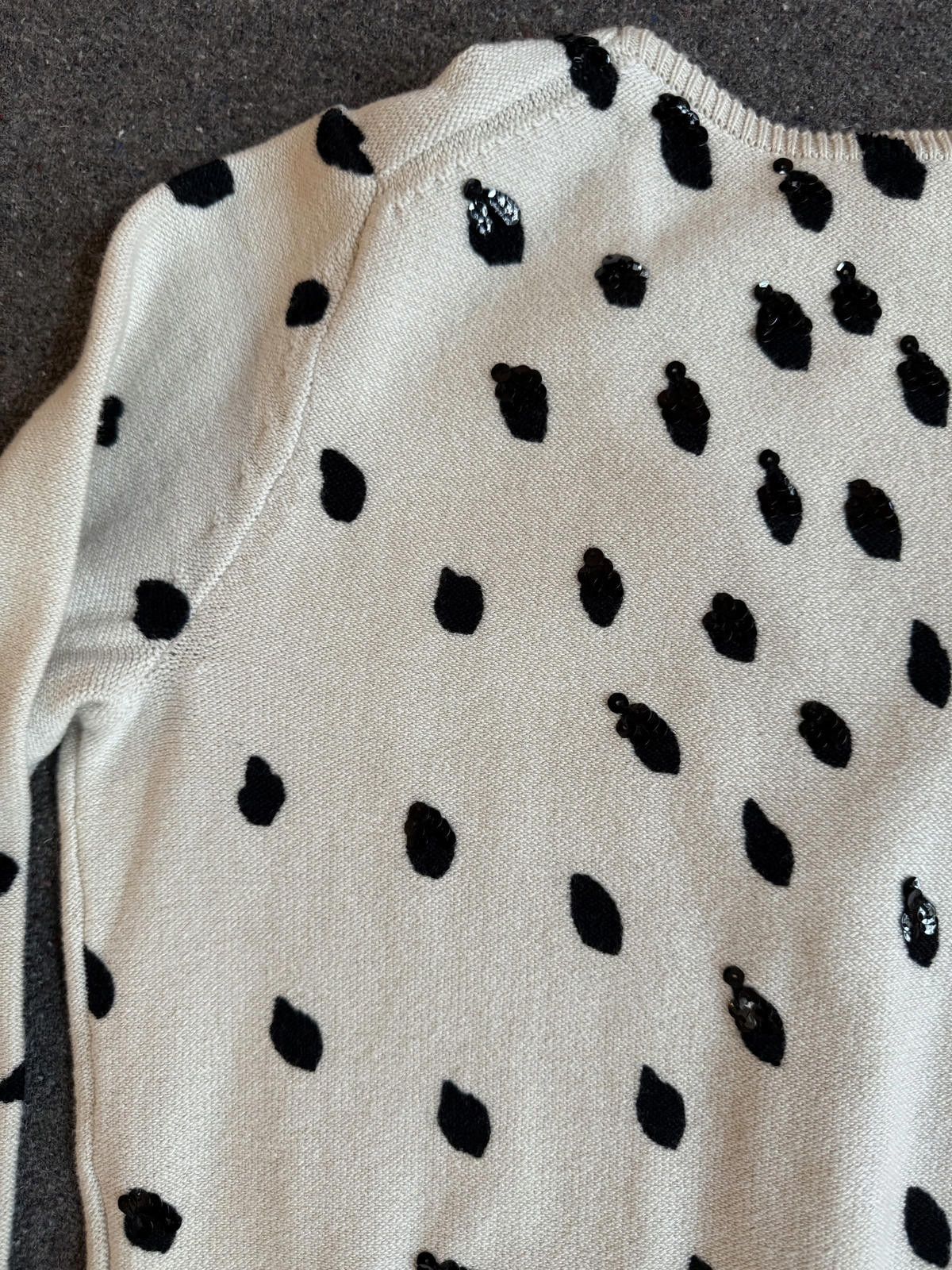 Designer NWT Sequined Cotton/Spandex Cardigan Size S / US 4 / IT 40 - 11 Thumbnail
