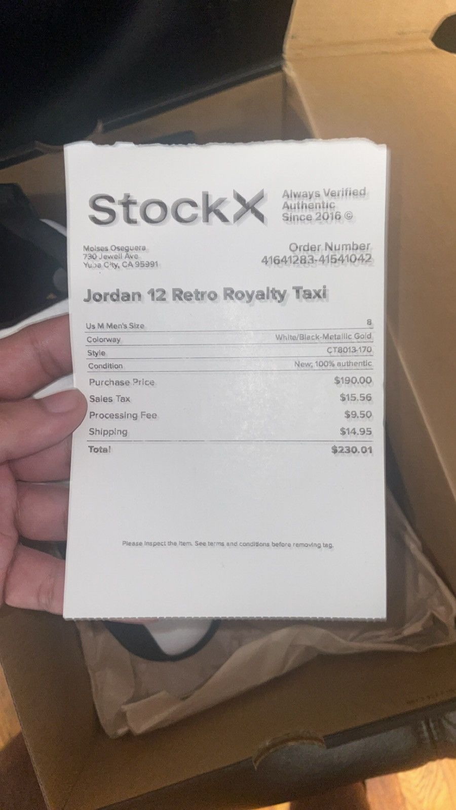 Jordan Brand Retro 12 taxis Size US 8 / EU 41 - 10 Thumbnail