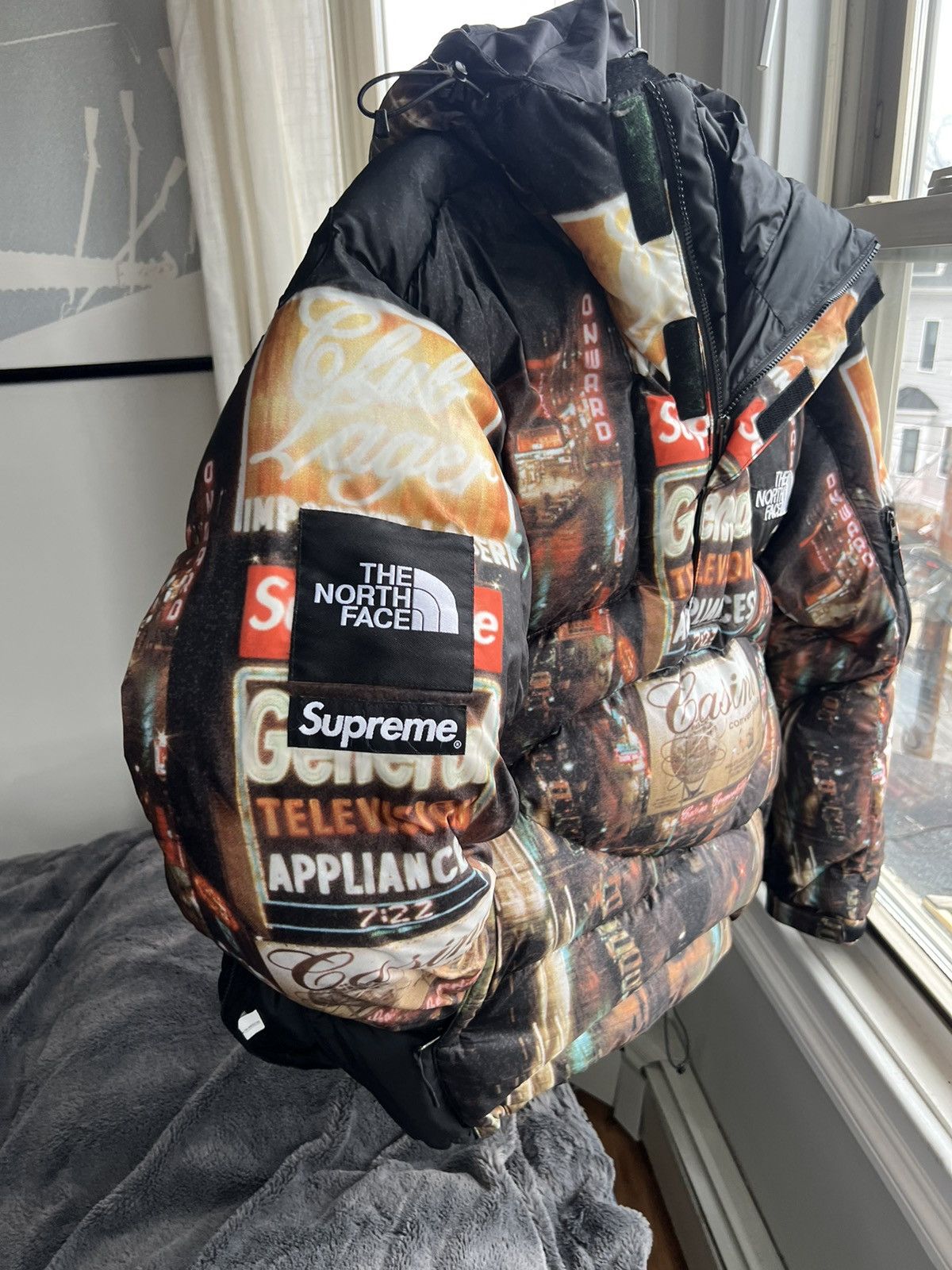 Supreme Supreme & North Face Half Zip Hooded Pullover - Times Square Size US M / EU 48-50 / 2 - 4 Thumbnail