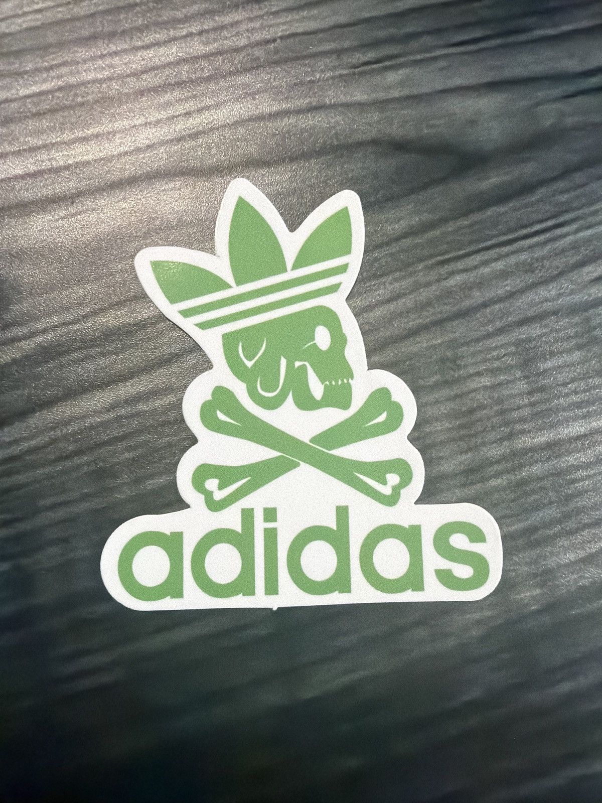 Adidas Adidas Trefoil Skull And Crossbones Sticker Size ONE SIZE - 1 Thumbnail