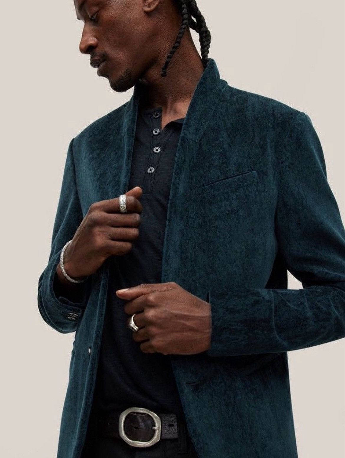 John Varvatos Luna Velvet Jacket. EU 50 USA 40 Size US M / EU 48-50 / 2 - 4 Thumbnail