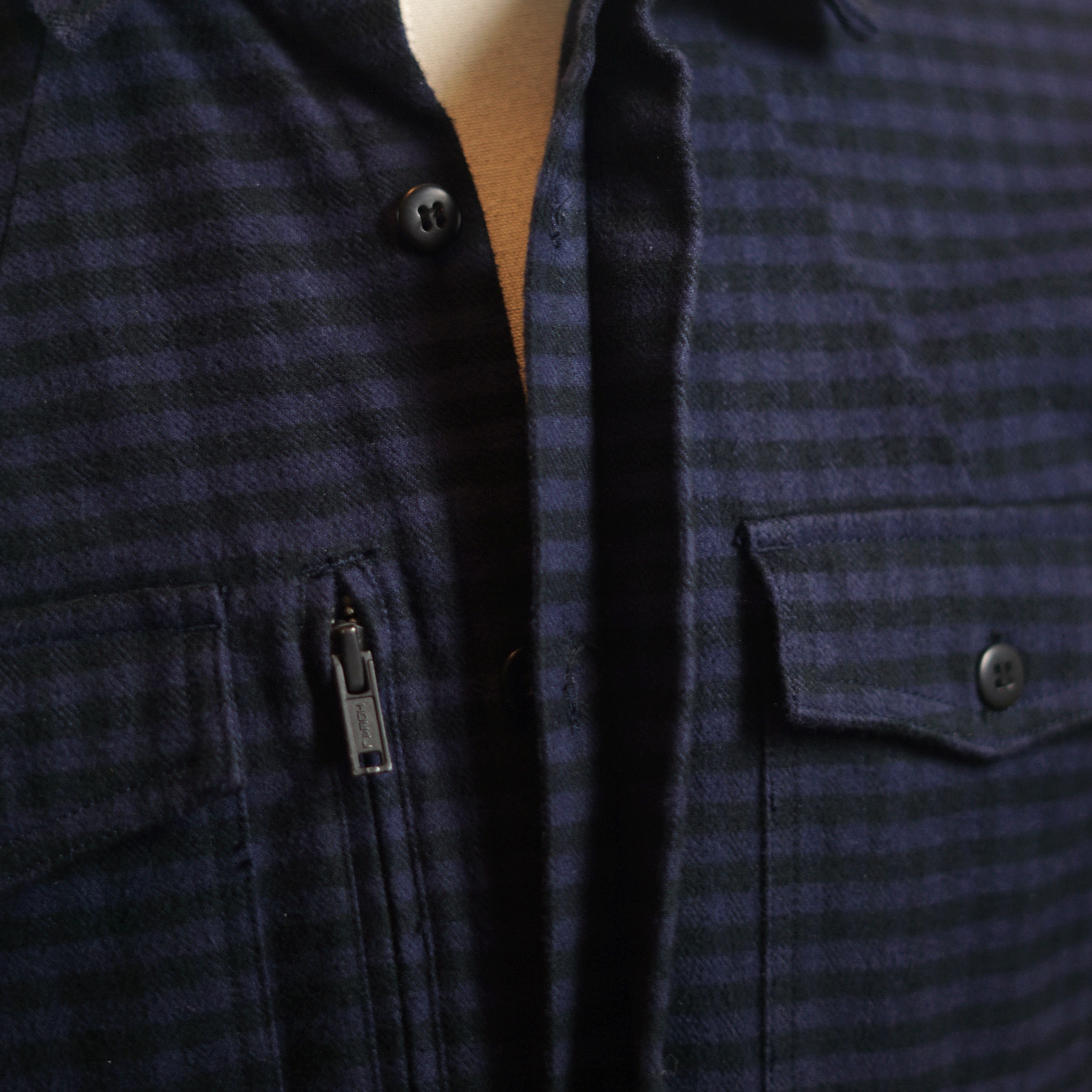 7 For All Mankind Checked Military Button-Up Shirt Size US M / EU 48-50 / 2 - 10 Thumbnail